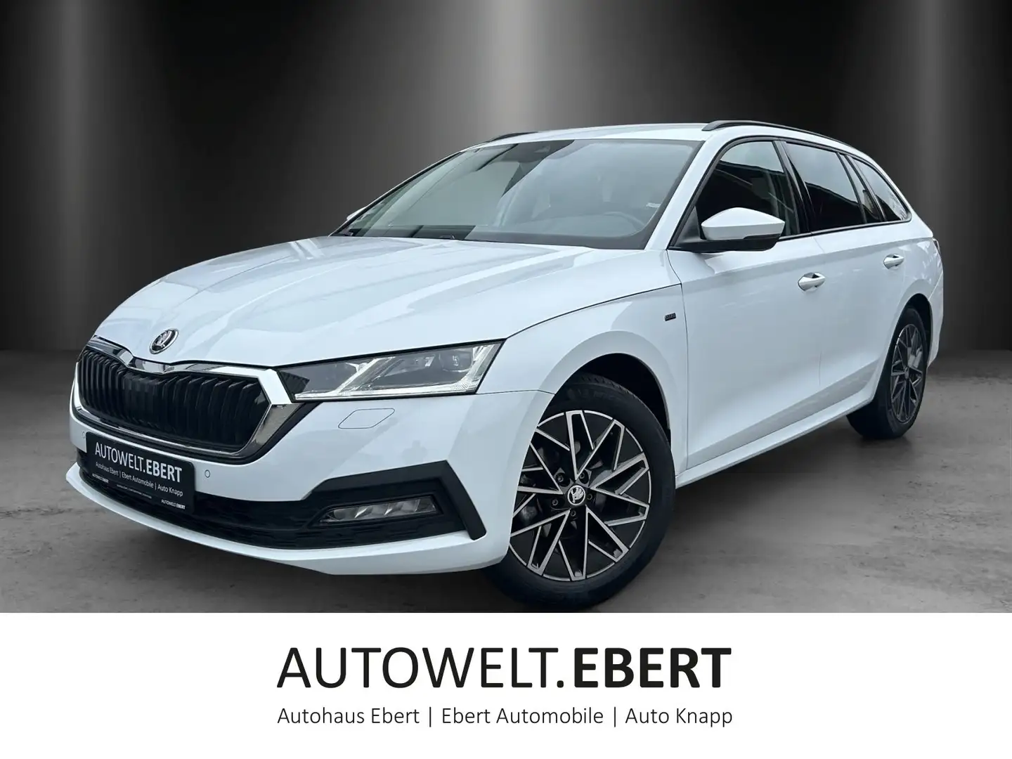 Skoda Octavia Combi 1.5 TSI DSG Clever/KAMERA/AHK/LED/ Blanco - 1