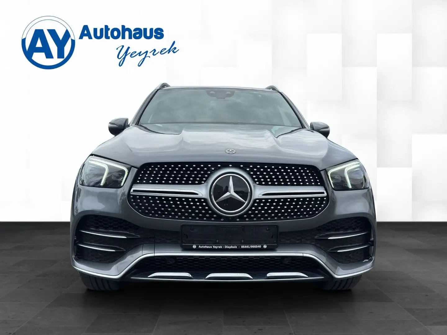 Mercedes-Benz GLE 400 d AMG *NAV*360*Burmester*Pano*HUD*AHK* Grau - 2