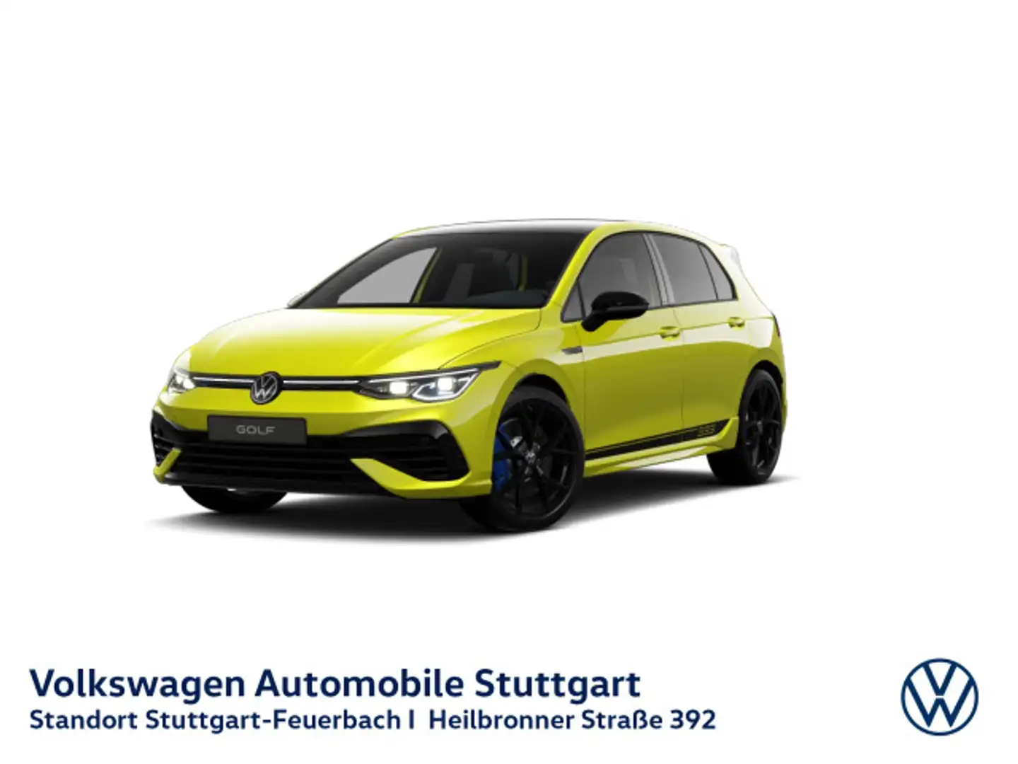 Volkswagen Golf VIII R 2.0 TSI DSG 245 kW Gelb - 1