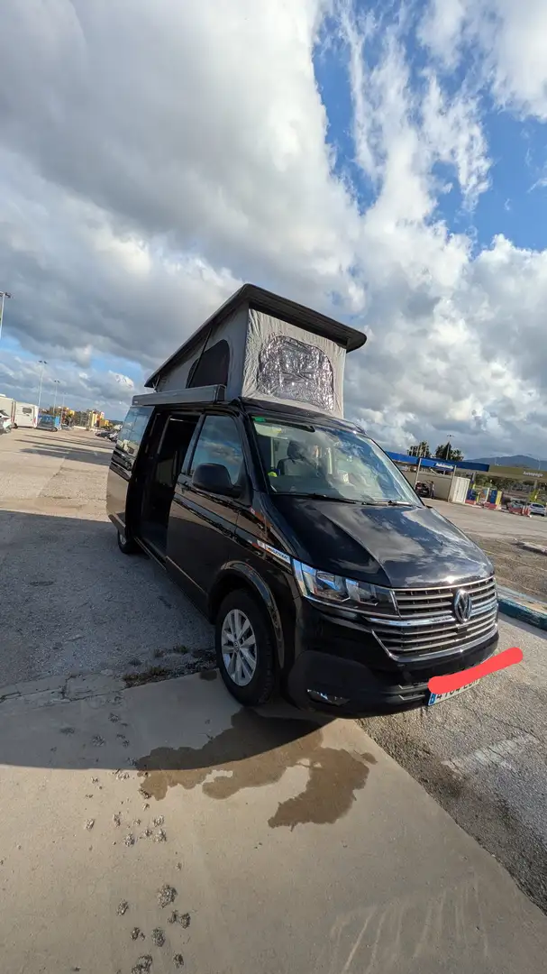 Volkswagen T6.1 Multivan Techo elevable, Toldo y asientos giratorios. Negru - 1