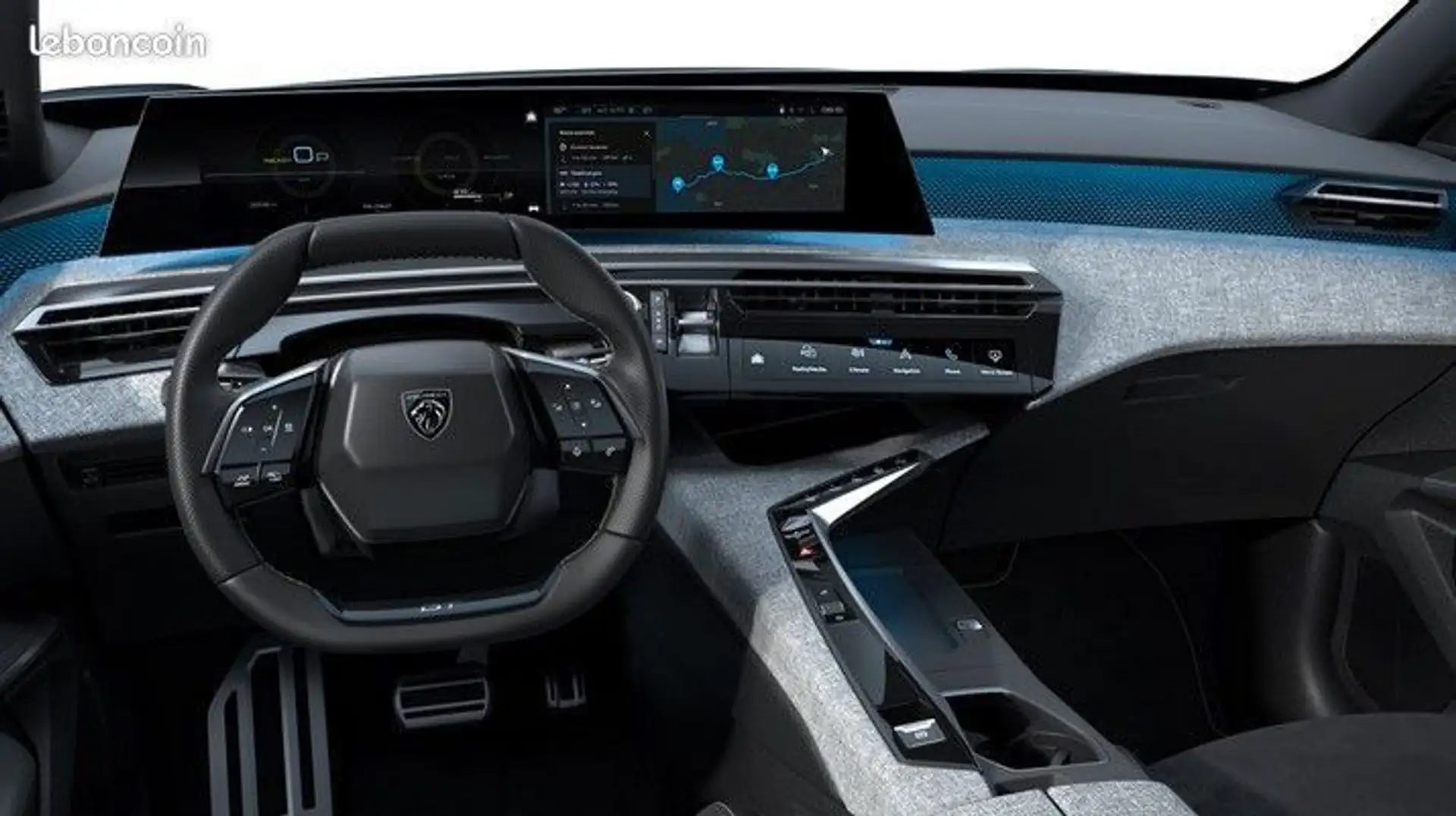 Peugeot 3008 HYBRID 136 E-DCS6 GT Azul - 2