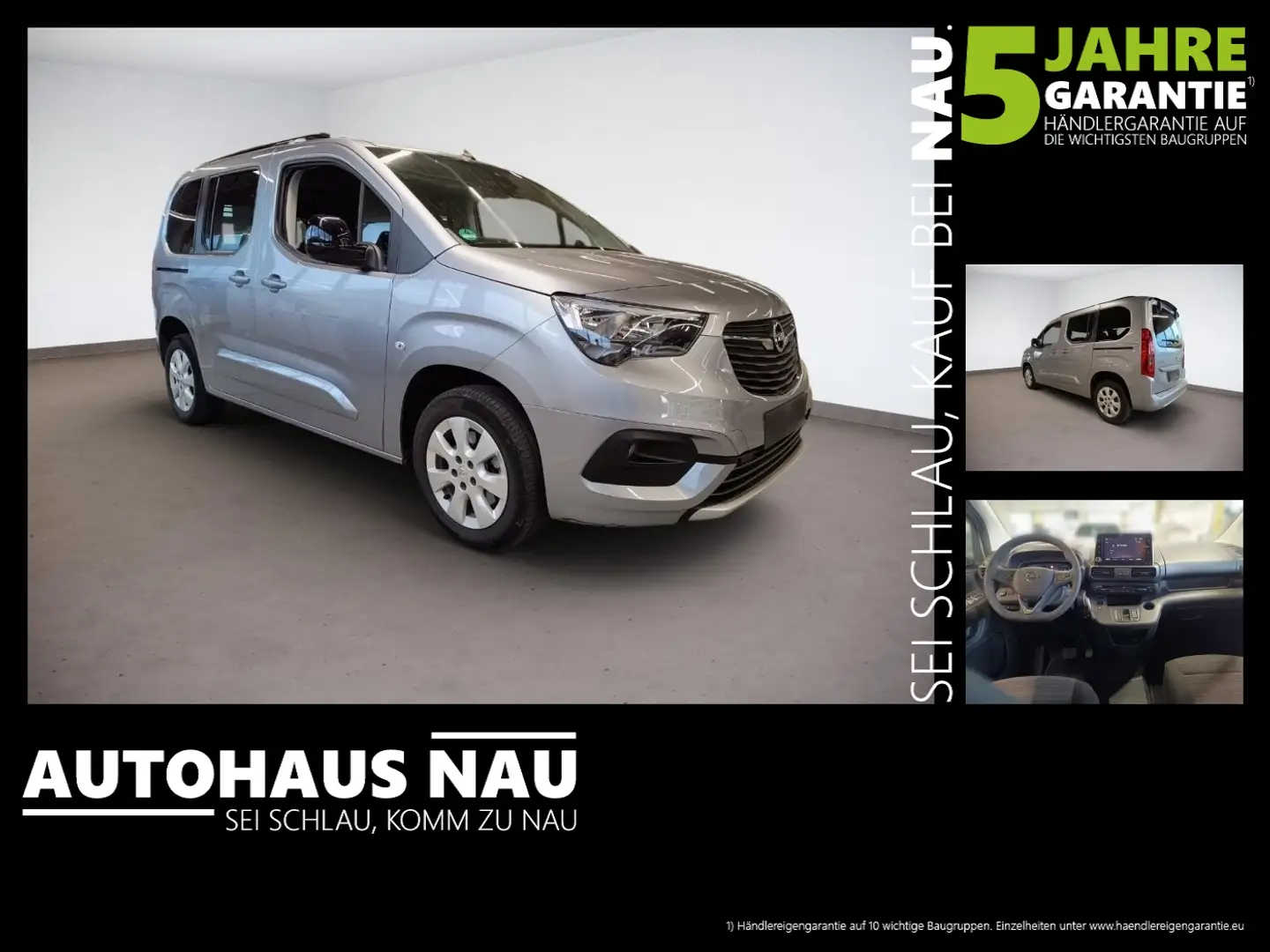 Opel Combo-e LIFE ULTIMATE --- 100% Elektrisch --- Grijs - 1