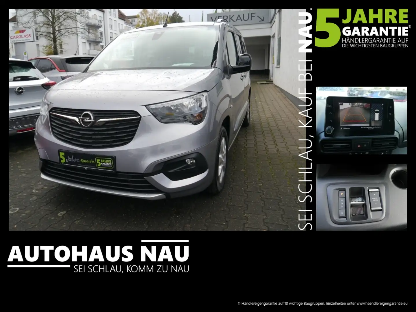 Opel Combo-e LIFE ULTIMATE --- 100% Elektrisch --- Gris - 1