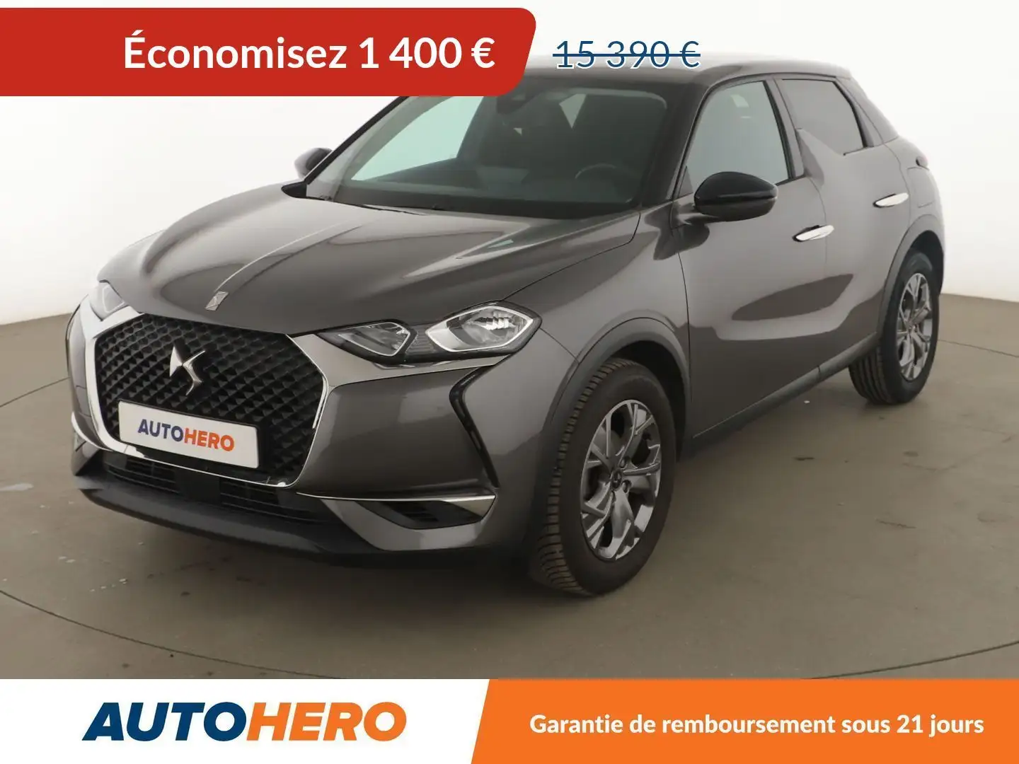 DS Automobiles DS 3 Crossback 1.2 PureTech Bastille Gris - 1