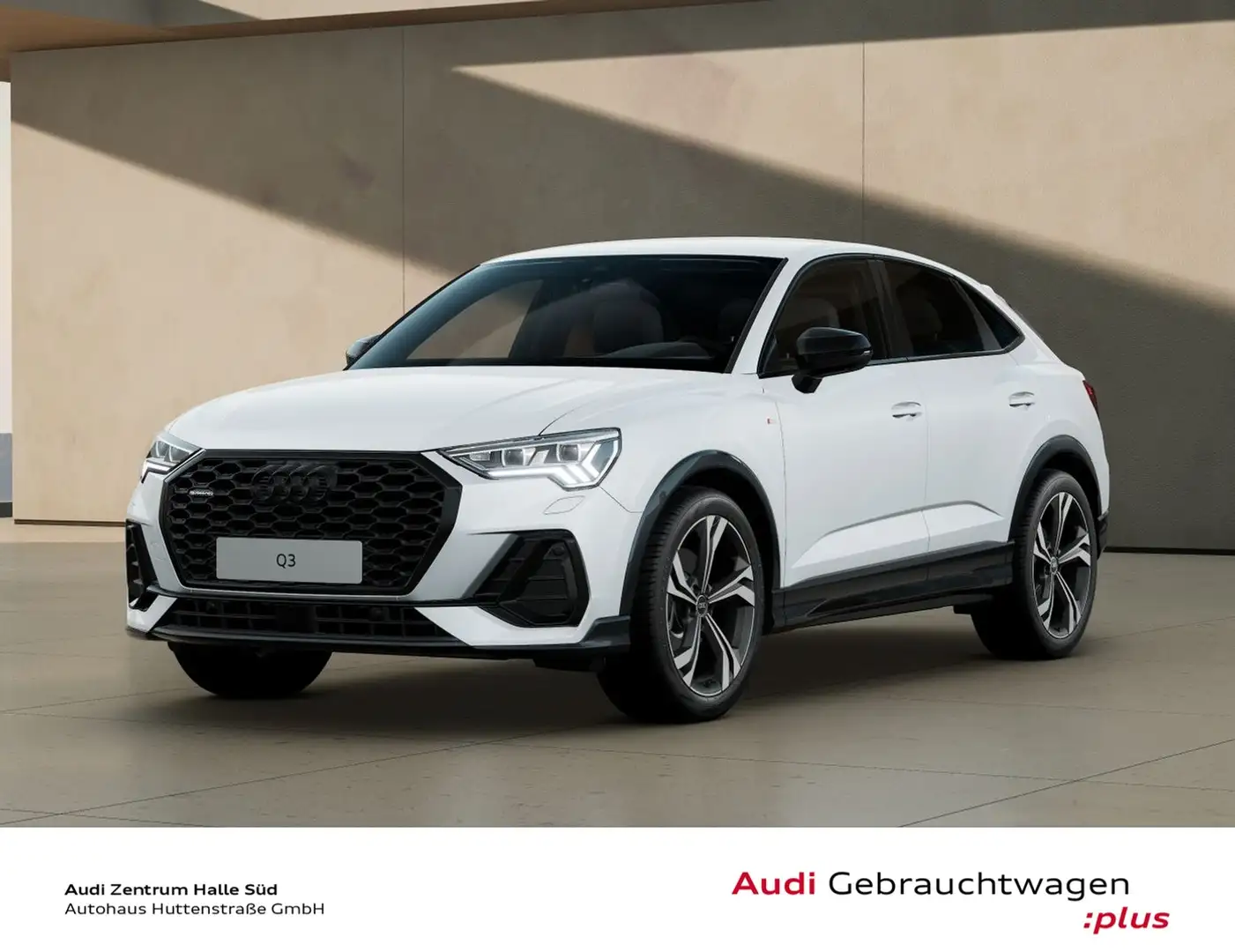 Audi Q3 Sportback 40 TFSI qu S line MATRIX NAVI+ 20" Weiß - 1
