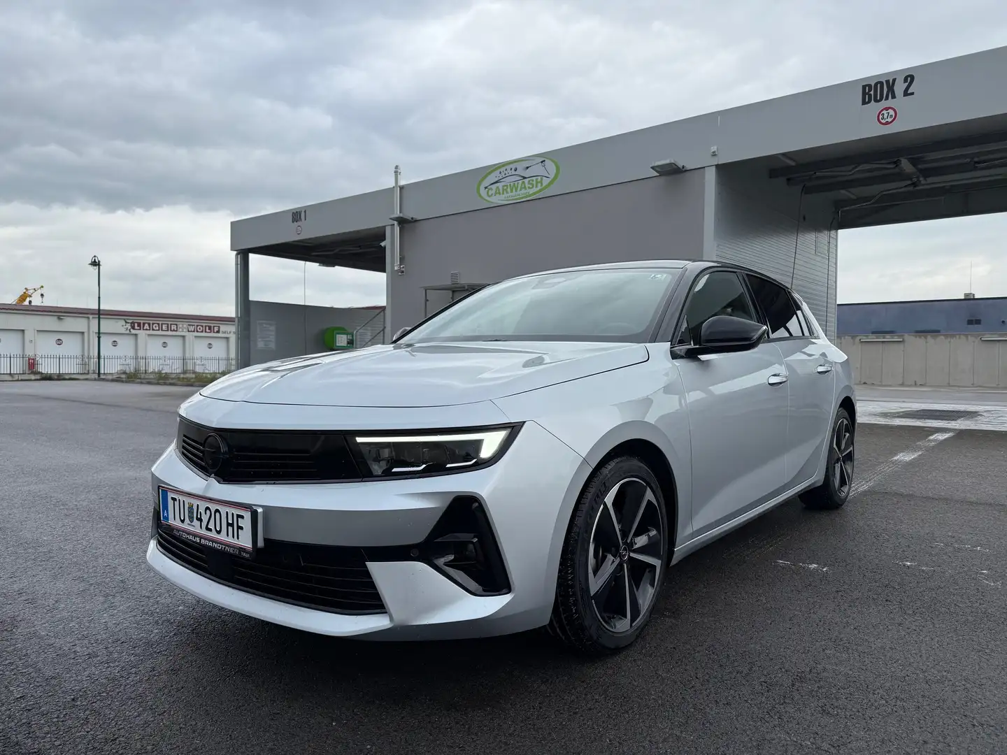 Opel Astra GS Line Silber - 1