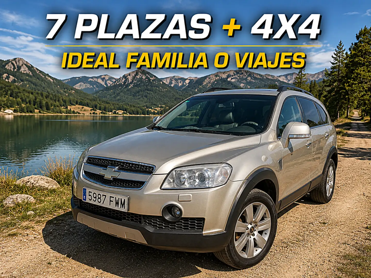 Chevrolet Captiva 2.0VCDi LT 7 pl. Beige - 1