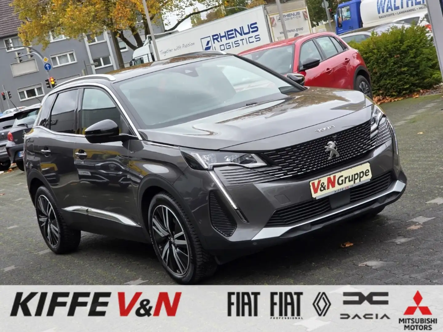 Peugeot 3008 GT 1.2PureTech 130 Navi Pano ACC LED 360CAM Grijs - 1