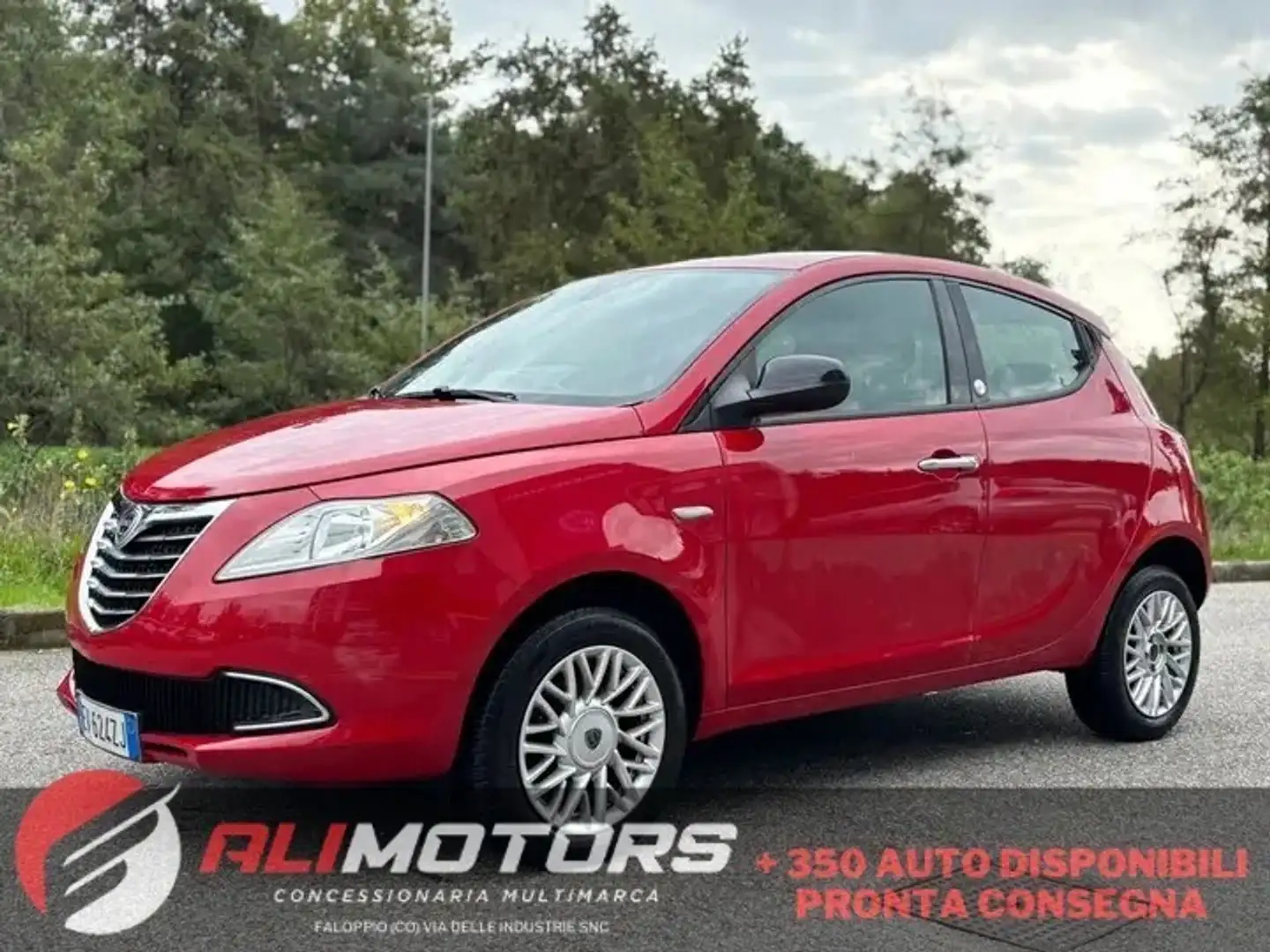 Lancia Ypsilon 0.9 TwinAir 5 porte Metano Ecochic Gold Rosso - 1