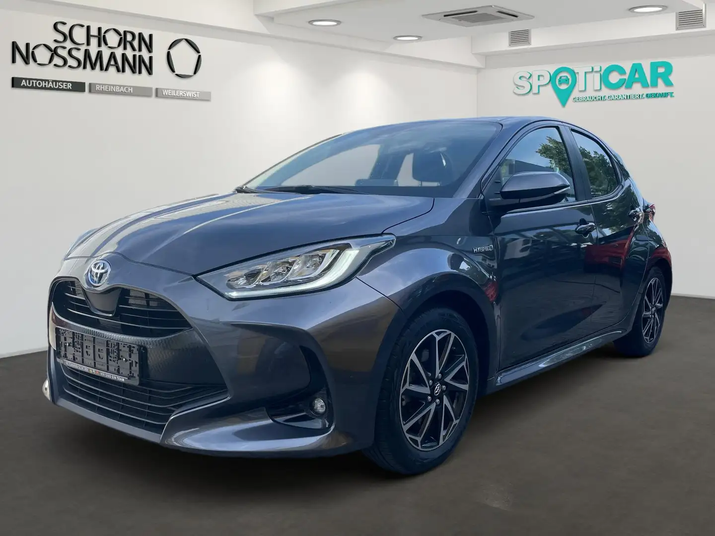 Toyota Yaris YARIS 1.5 DUAL-VVT-IE AT KAMERA+SHZ+LED Grey - 1