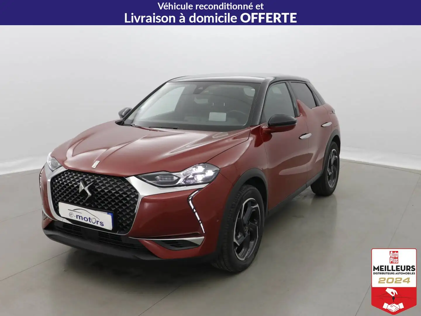 DS Automobiles DS 3 Crossback DS3 Crossback PureTech 100 Grand Chic +Cuir Noir - 1