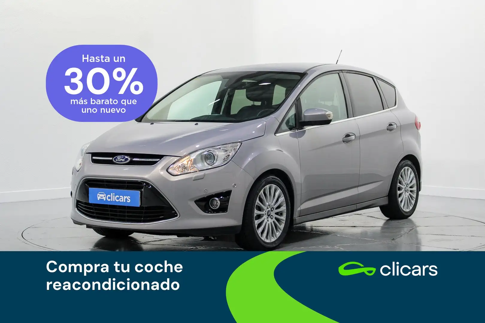 Ford C-Max 1.0 Ecoboost Auto-S&S Titanium 125 Gris - 1