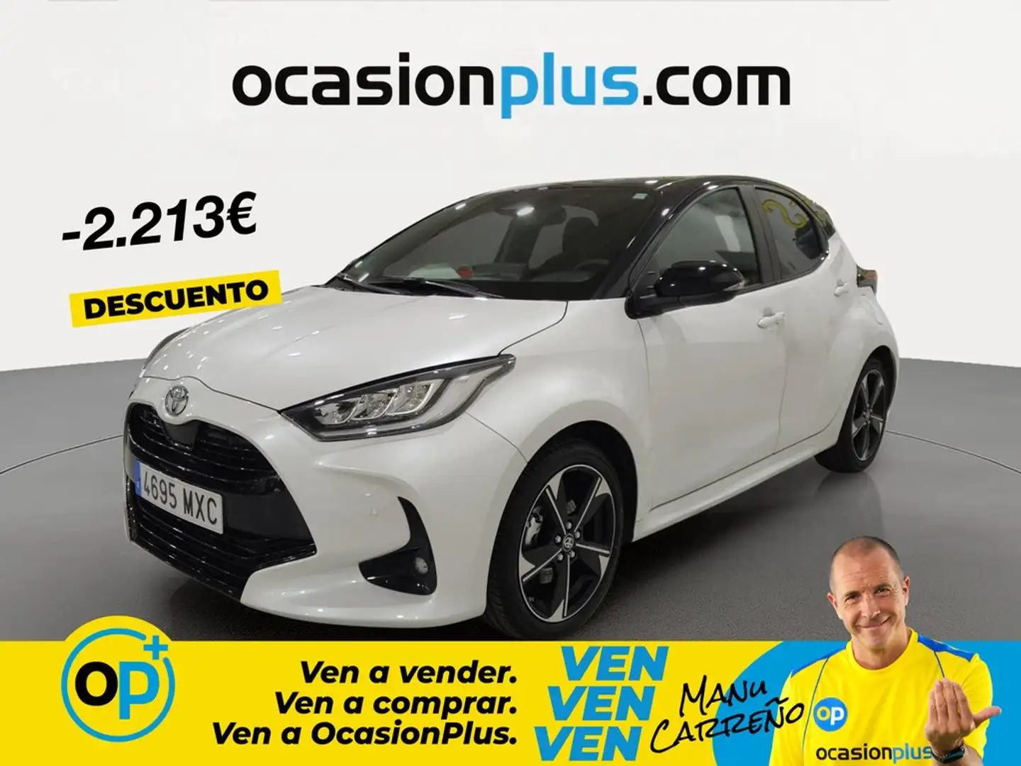 Toyota Yaris 120H 1.5 Style Blanco - 1