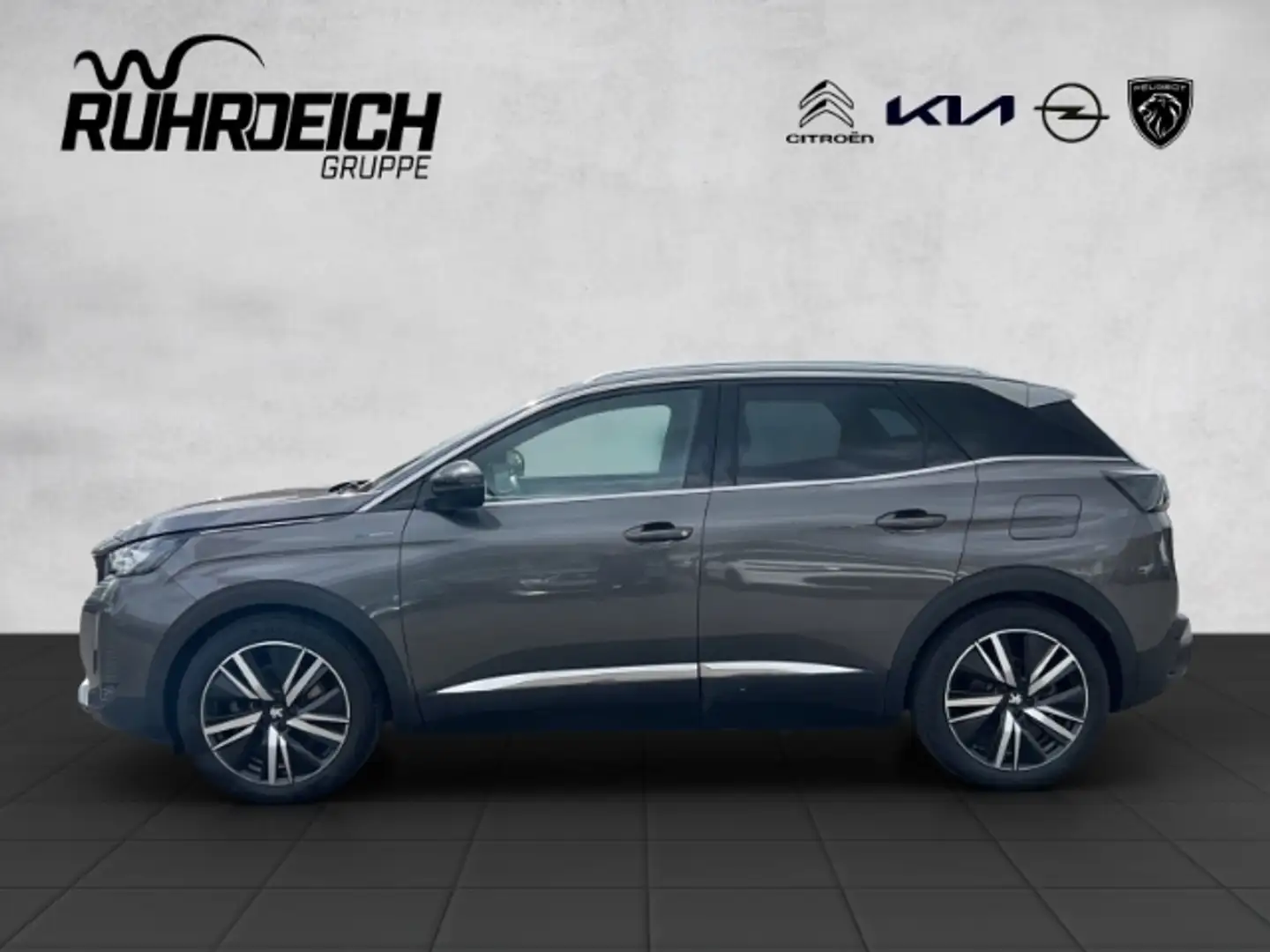 Peugeot 3008 Hybrid4 300 GT 1.6 Plug-In ACC AHK PANO MASSAGE+in Grijs - 2