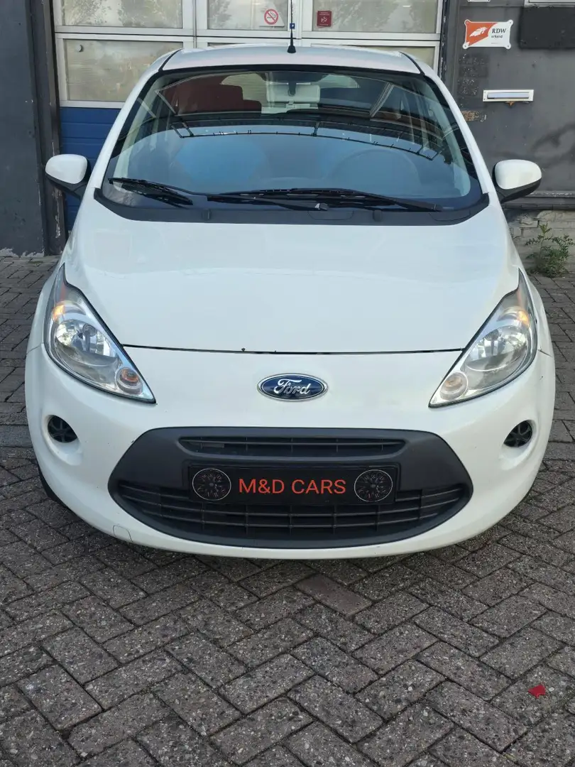 Ford Ka/Ka+ 1.2 Cool&Sound AIRCO/NAP/ELEK RAMEN/1STE EIGENAAR Wit - 2
