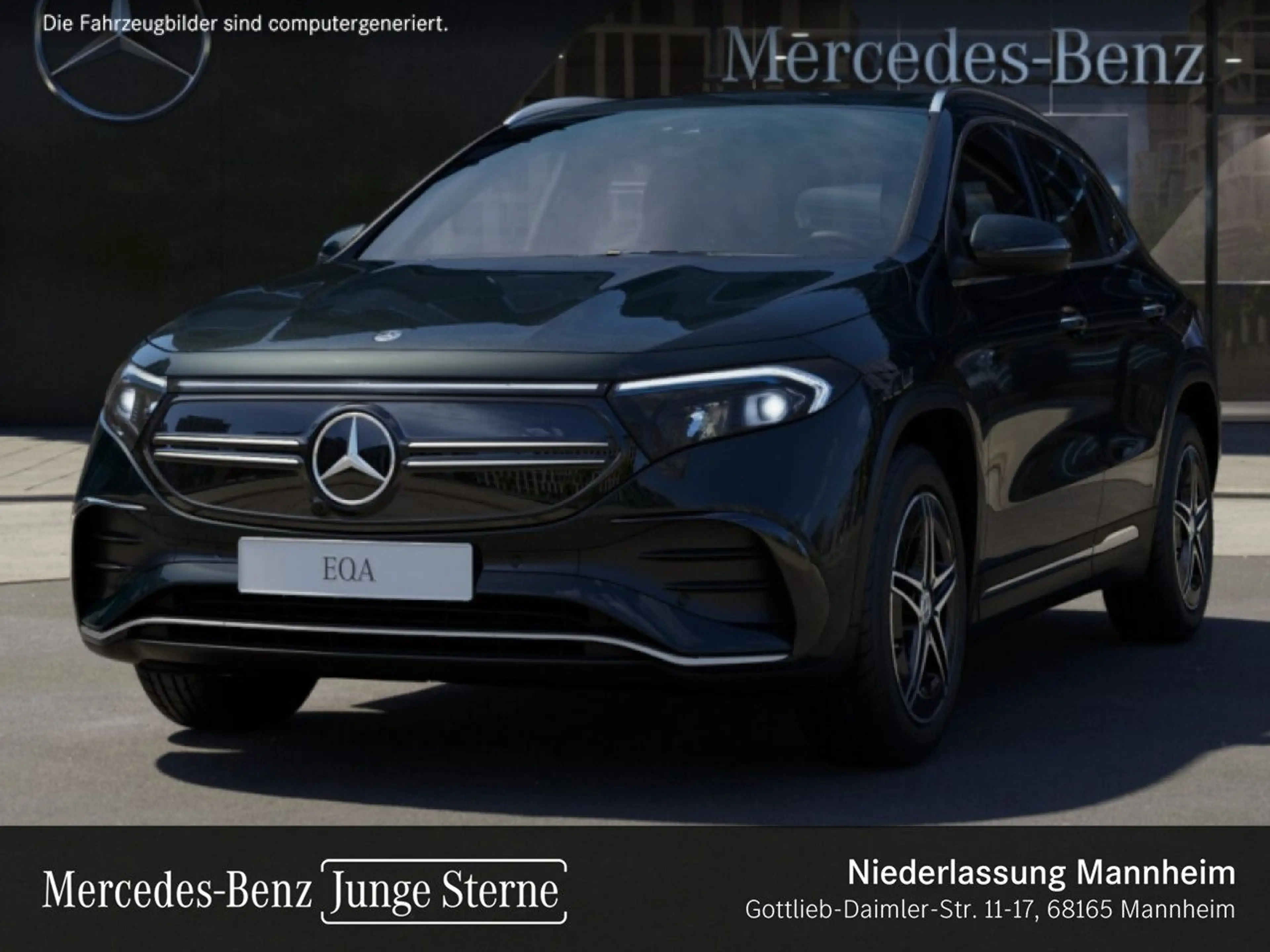 Mercedes-Benz EQA 300 4M AMG+PLUS-PAKET+KAMERA+KEYLESS+SPUR — photo 2