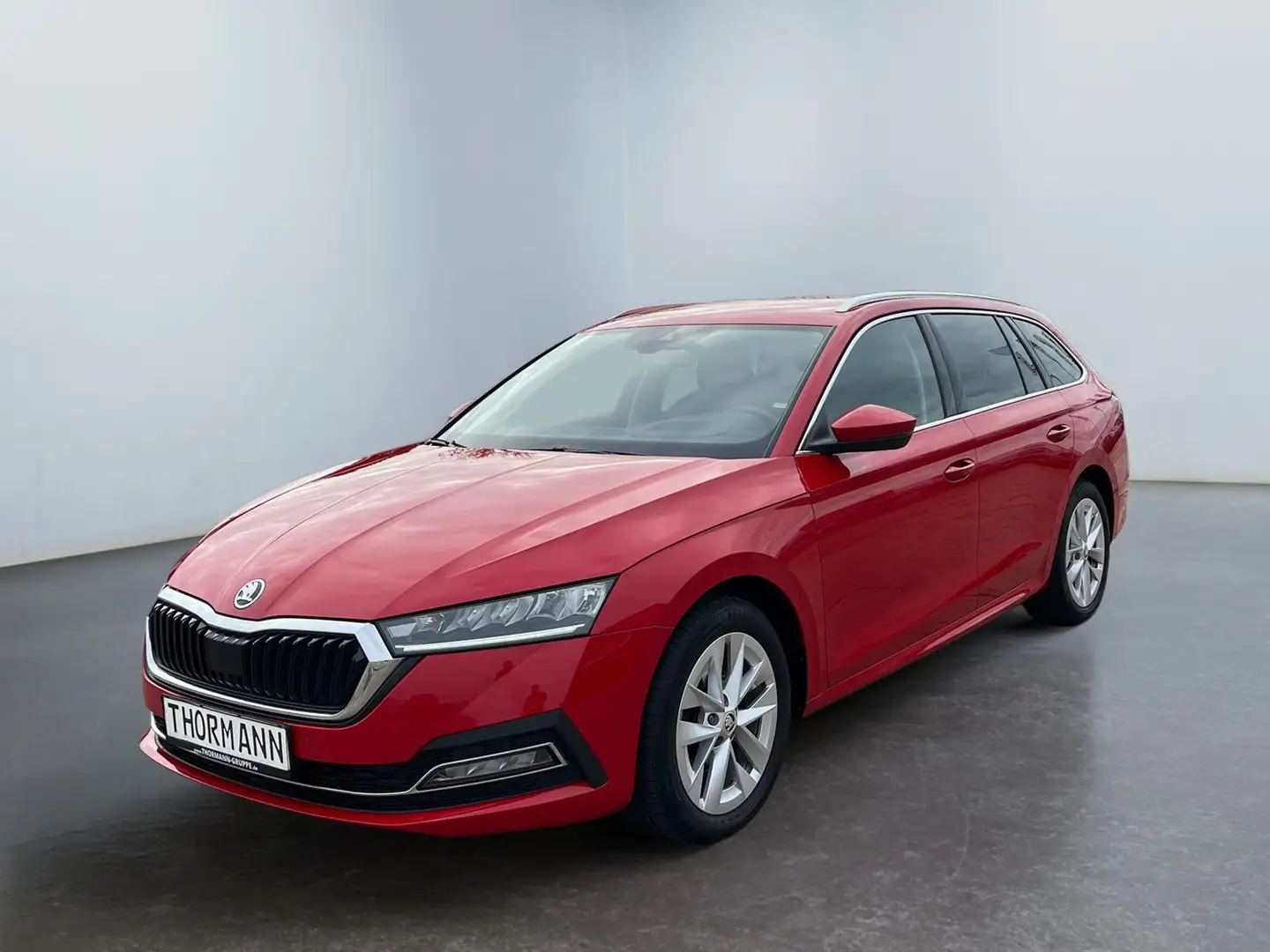 Skoda Octavia Combi Style 2.0 TDI 2xKlima AHK AUT HUD Rot - 2
