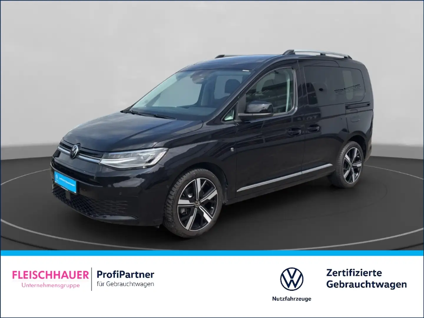 Volkswagen Caddy 2.0 TDI Style DSG+ACC+LED+AHK+PARKLENK Negro - 1