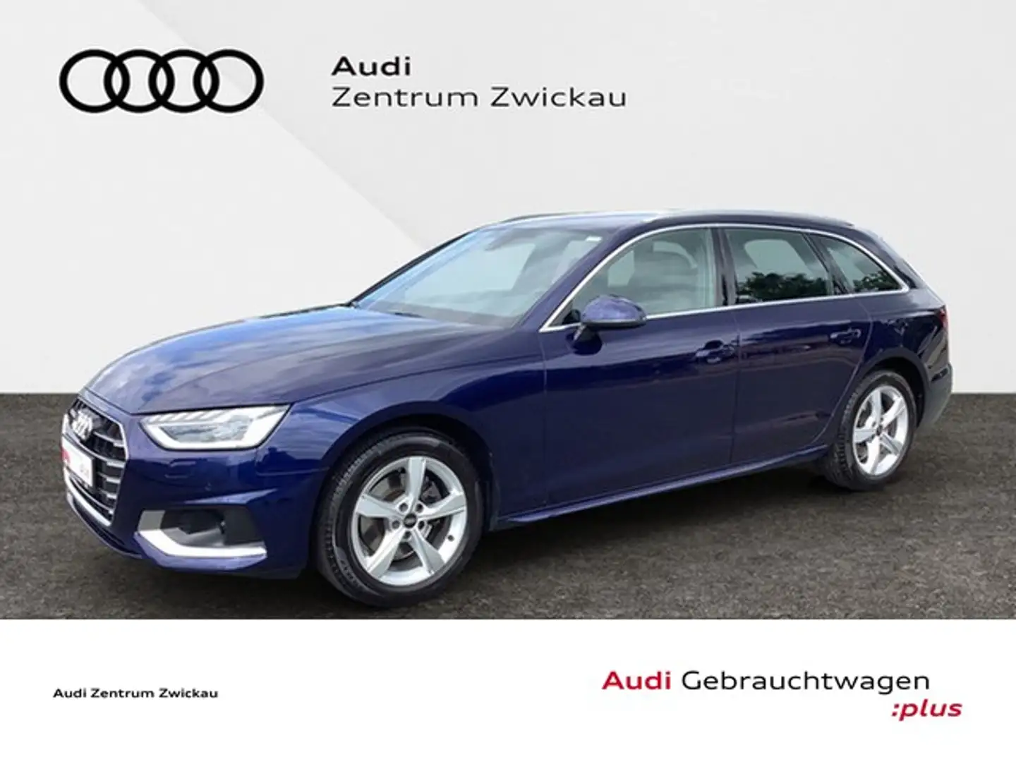 Audi A4 Avant 35TFSI Advanced LED Scheinwerfer, Navi Blau - 1