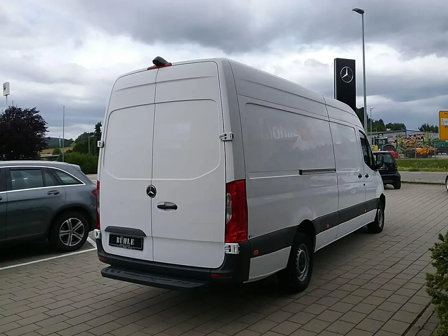 Mercedes-Benz Sprinter  317 CDI  KASTEN LANG RWD+WERKSTATTEINRIC Blanc - 2