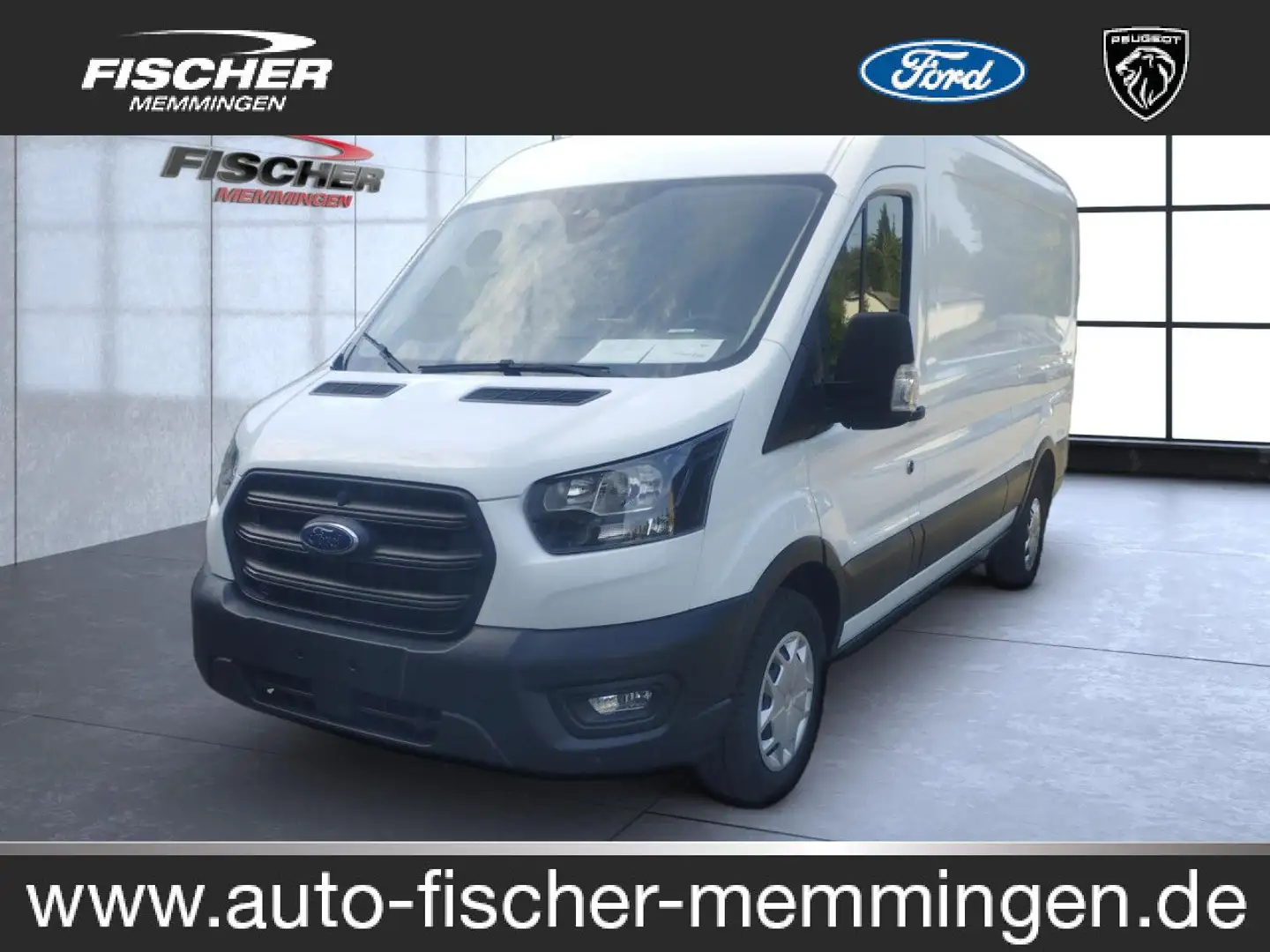 Ford Transit 350 L3 Hochdach Trend Klima AHK ZV Blanc - 1