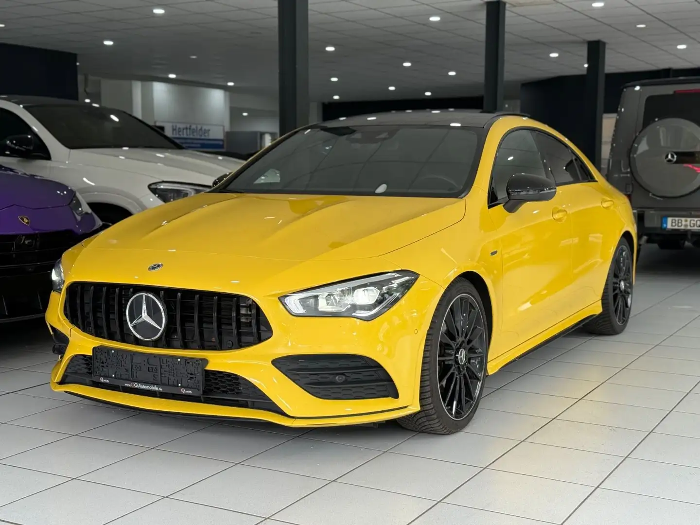 Mercedes-Benz CLA 200 d Edition*AMG-LINE*PANO*KAMERA*AMBIENTE* Gelb - 1
