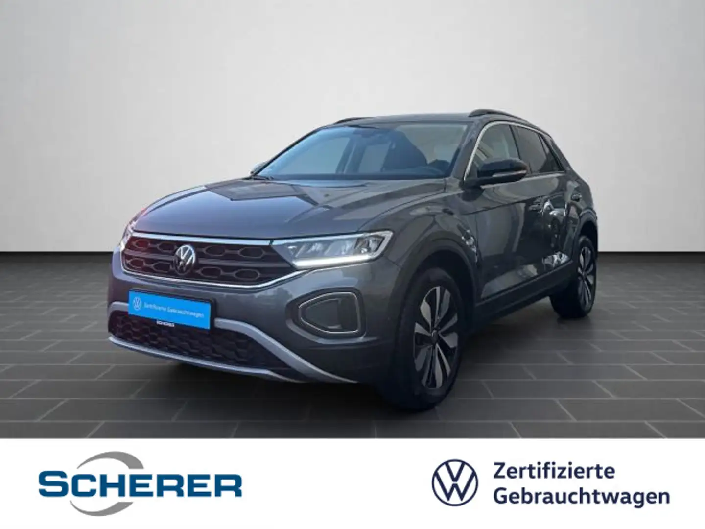 Volkswagen T-Roc GOAL 1.0 TSI LED NAVI REAR VIEW PARK ASSIS Grau - 1