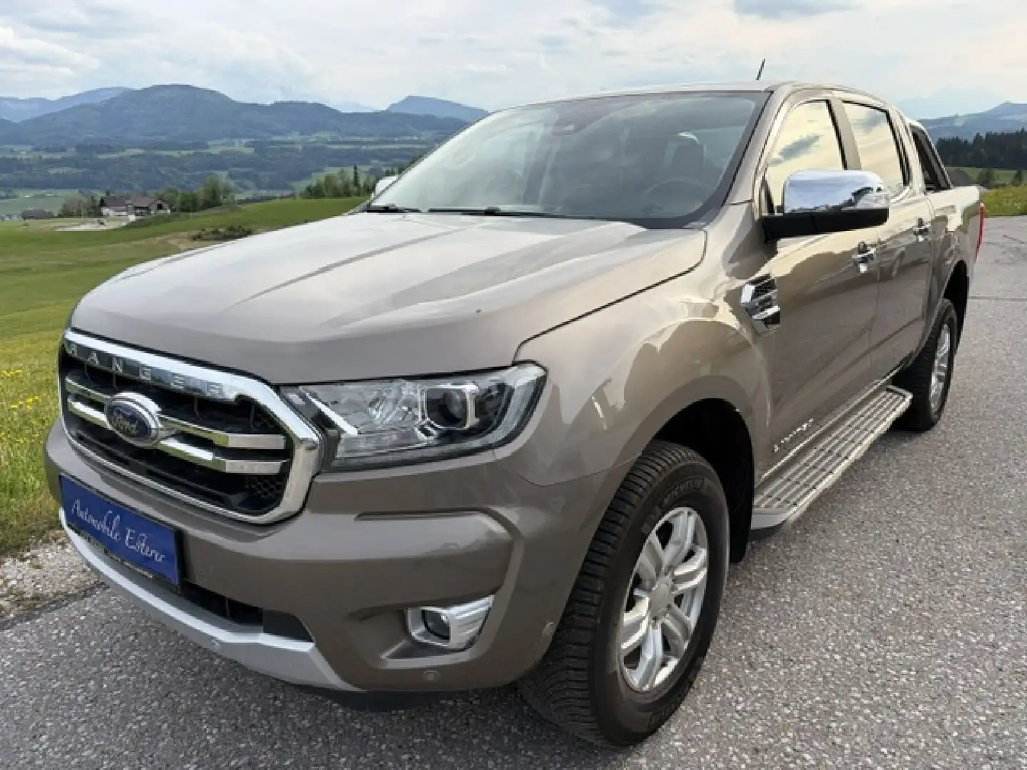 Ford Ranger Limited Doka 4x4, Aut, Leder, Navi, netto 22.375,- Grau - 1