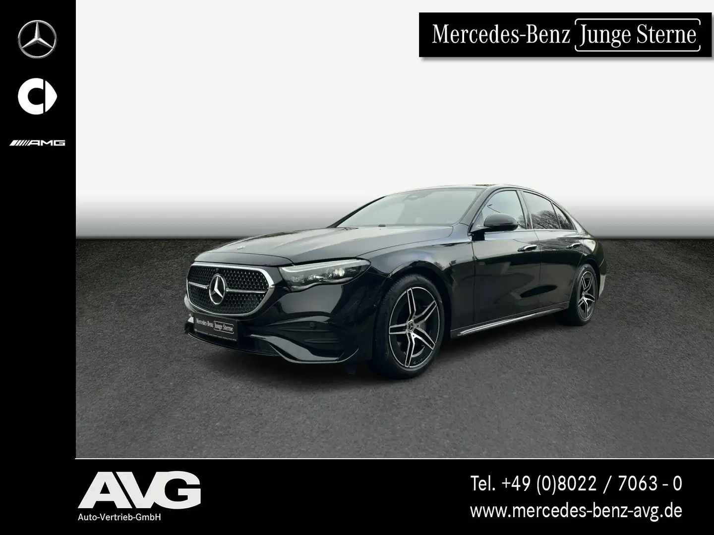 Mercedes-Benz E 220 E 220 d 4M AMG-Premium Burmester DigLight Night Noir - 1