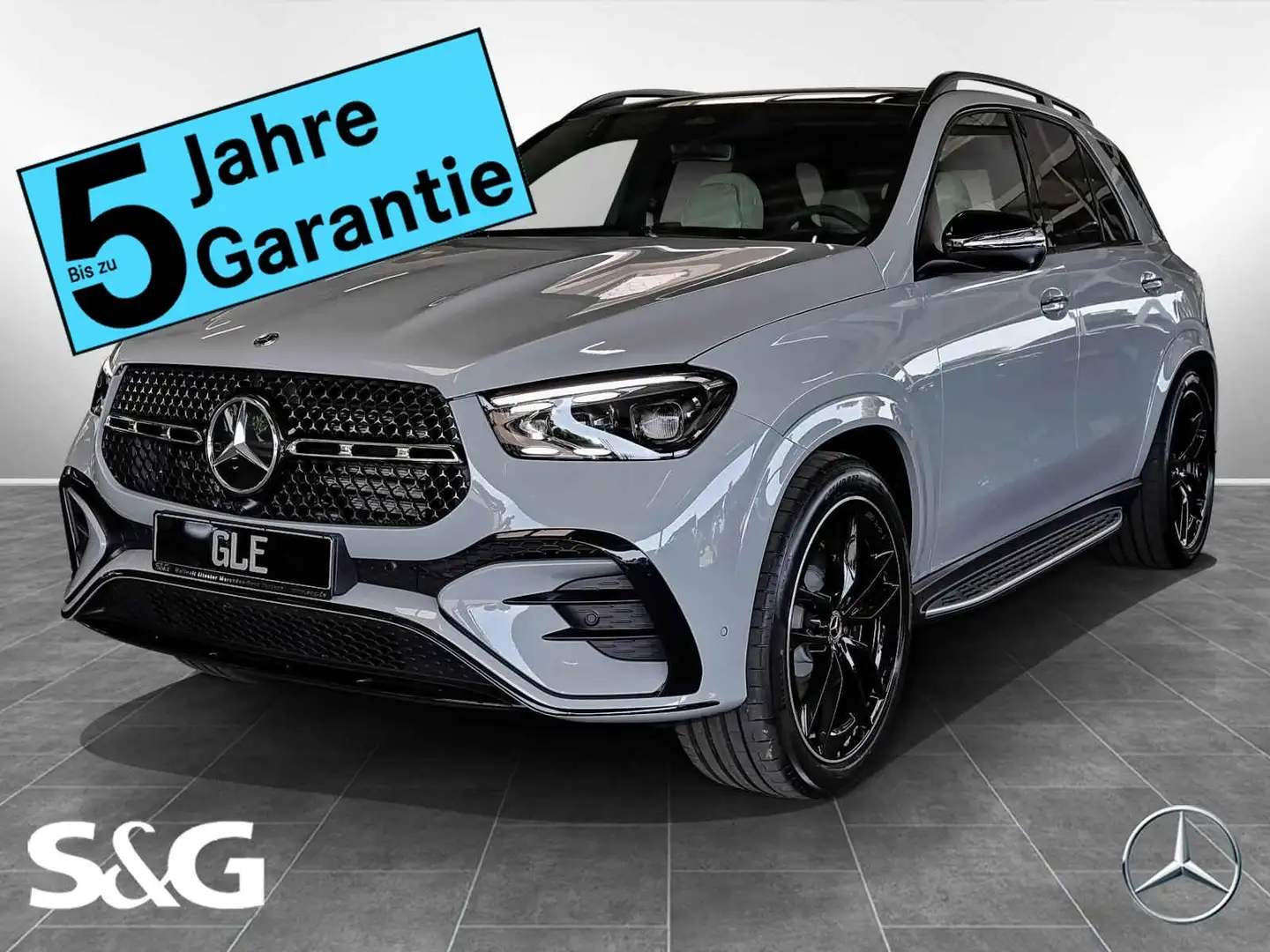 Mercedes-Benz GLE 450 d 4M AMG Multikontursitze+Standhzg.+AHK Gri - 1