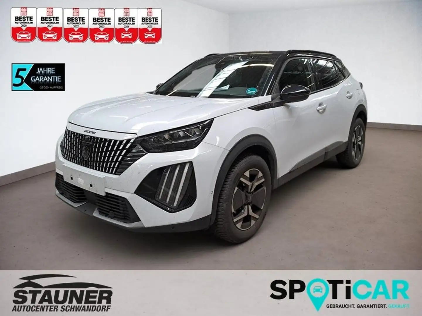 Peugeot 2008 Neuer 2008 GT PureTech AT8 130PS *360°*PDC*ACC* Weiß - 1