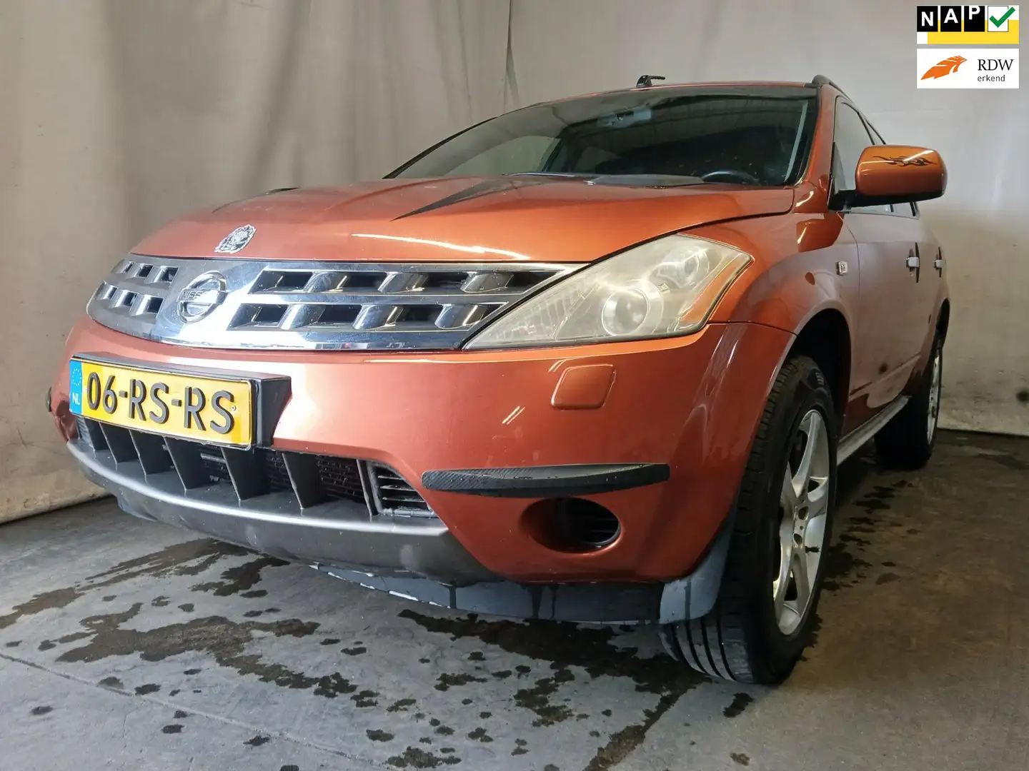 Nissan Murano 3.5 V6 - Airco - Navi - LPG - Schade - Motor tikt Oranžová - 1