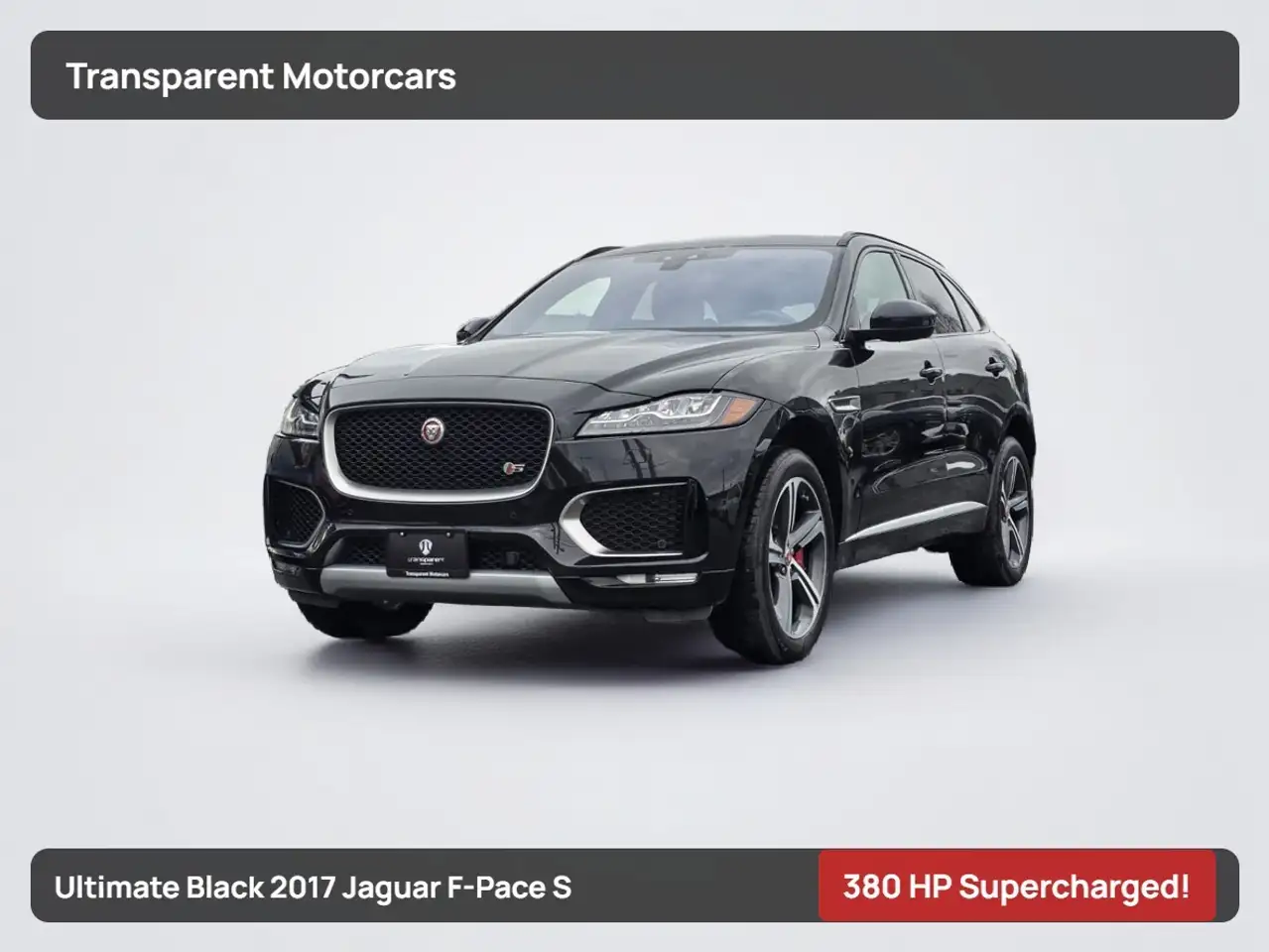 2017 Jaguar F-Pace