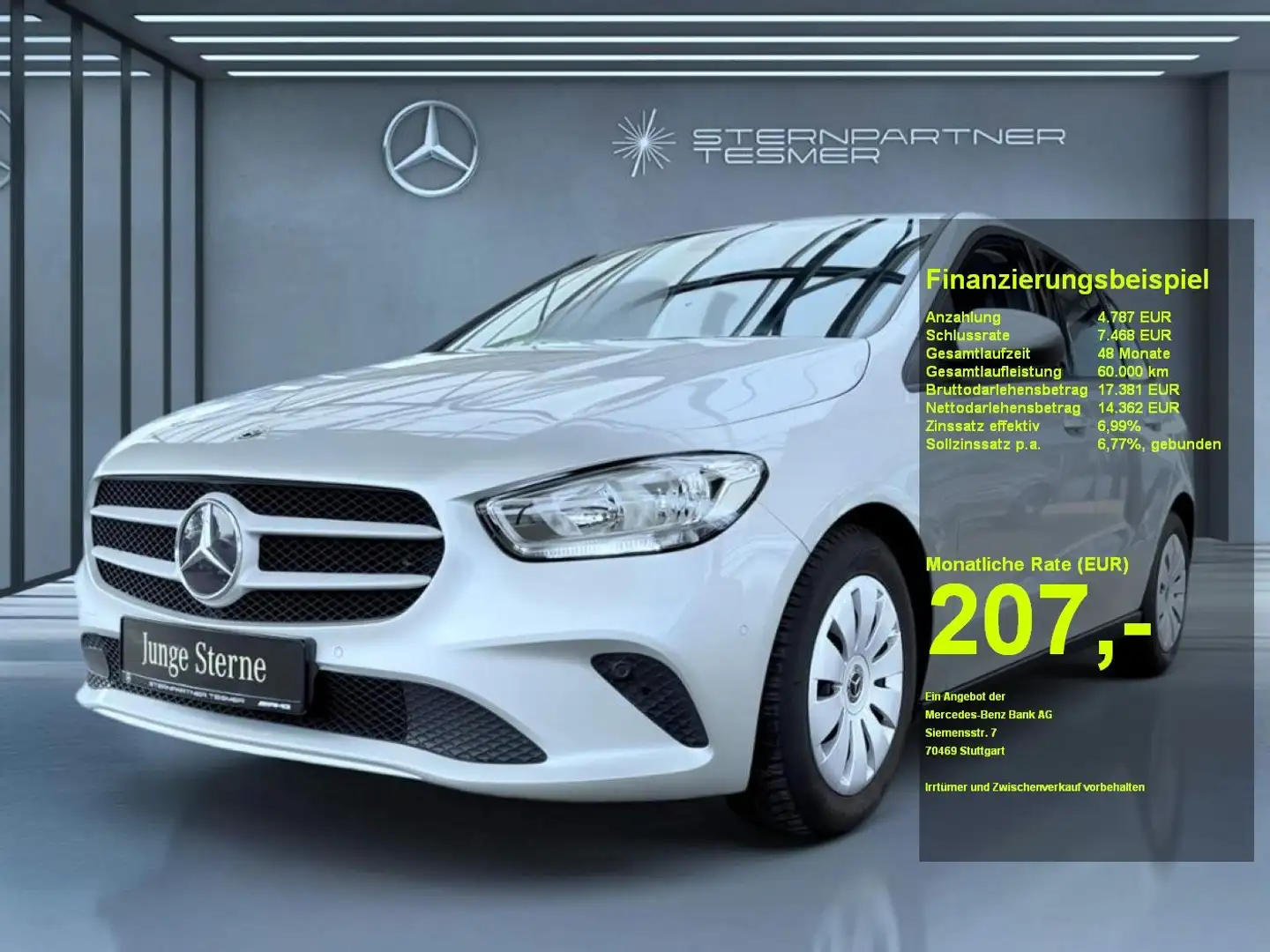 Mercedes-Benz B 160 1. Hand, Einparkhilfe, Sitzheizung Срібний - 1