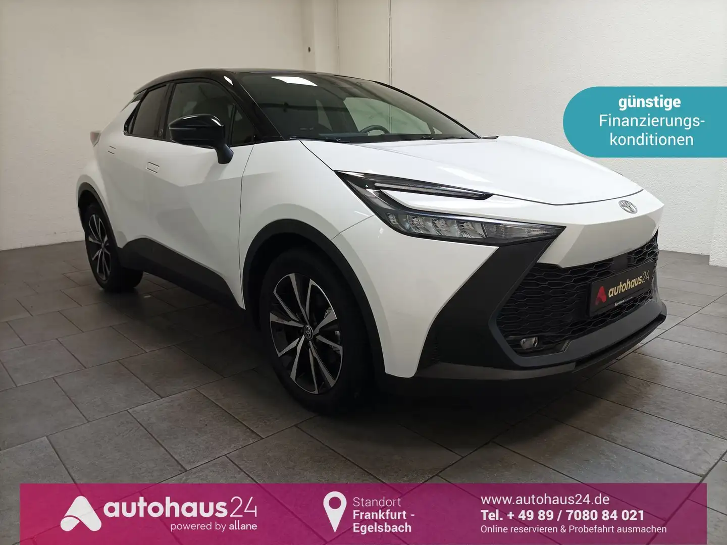 Toyota C-HR 2.0 Hybrid FWD Team Deutschland|Navi|CAM| Blanc - 1