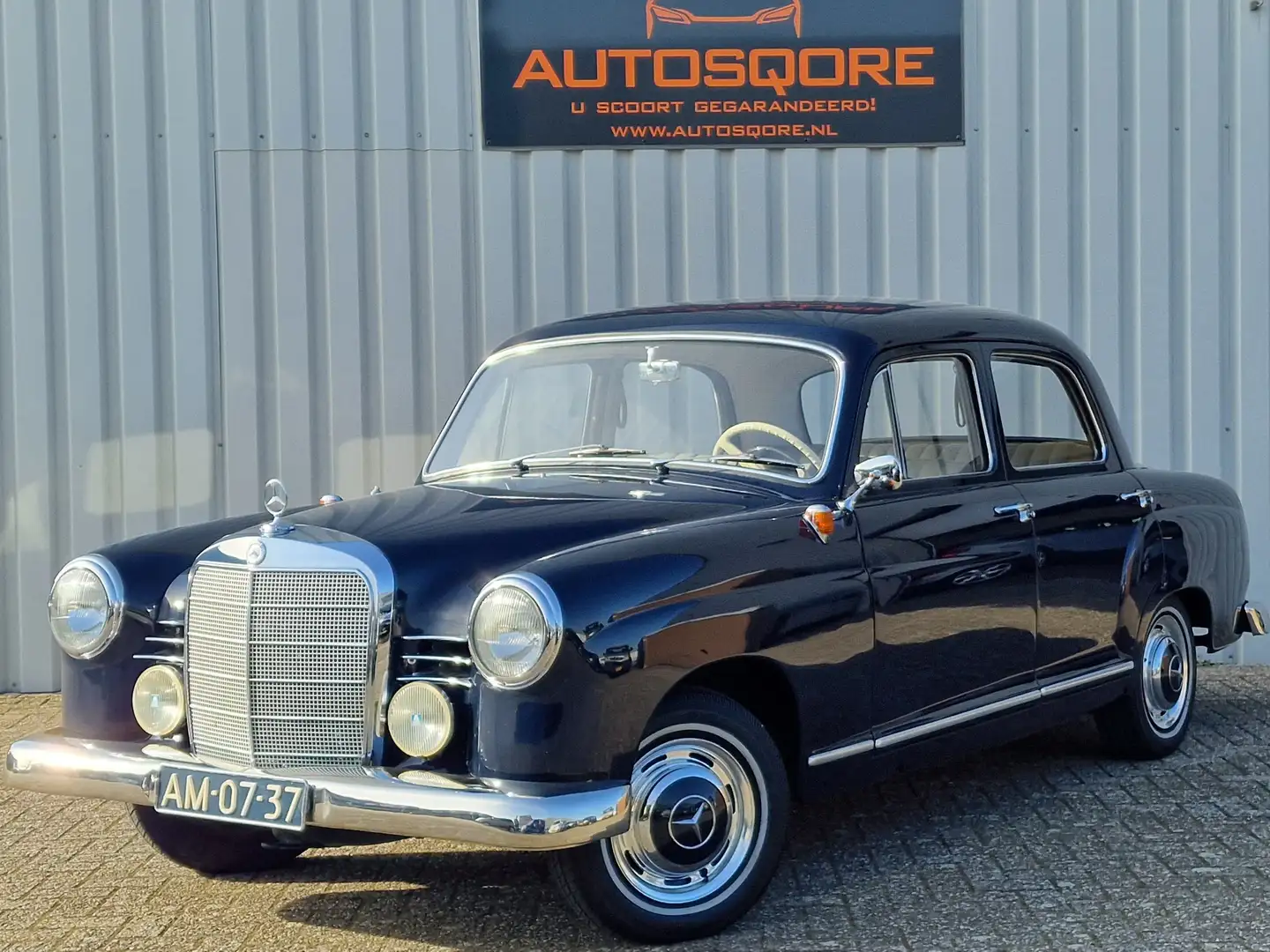 Mercedes-Benz 180 W120 PONTON Modrá - 1