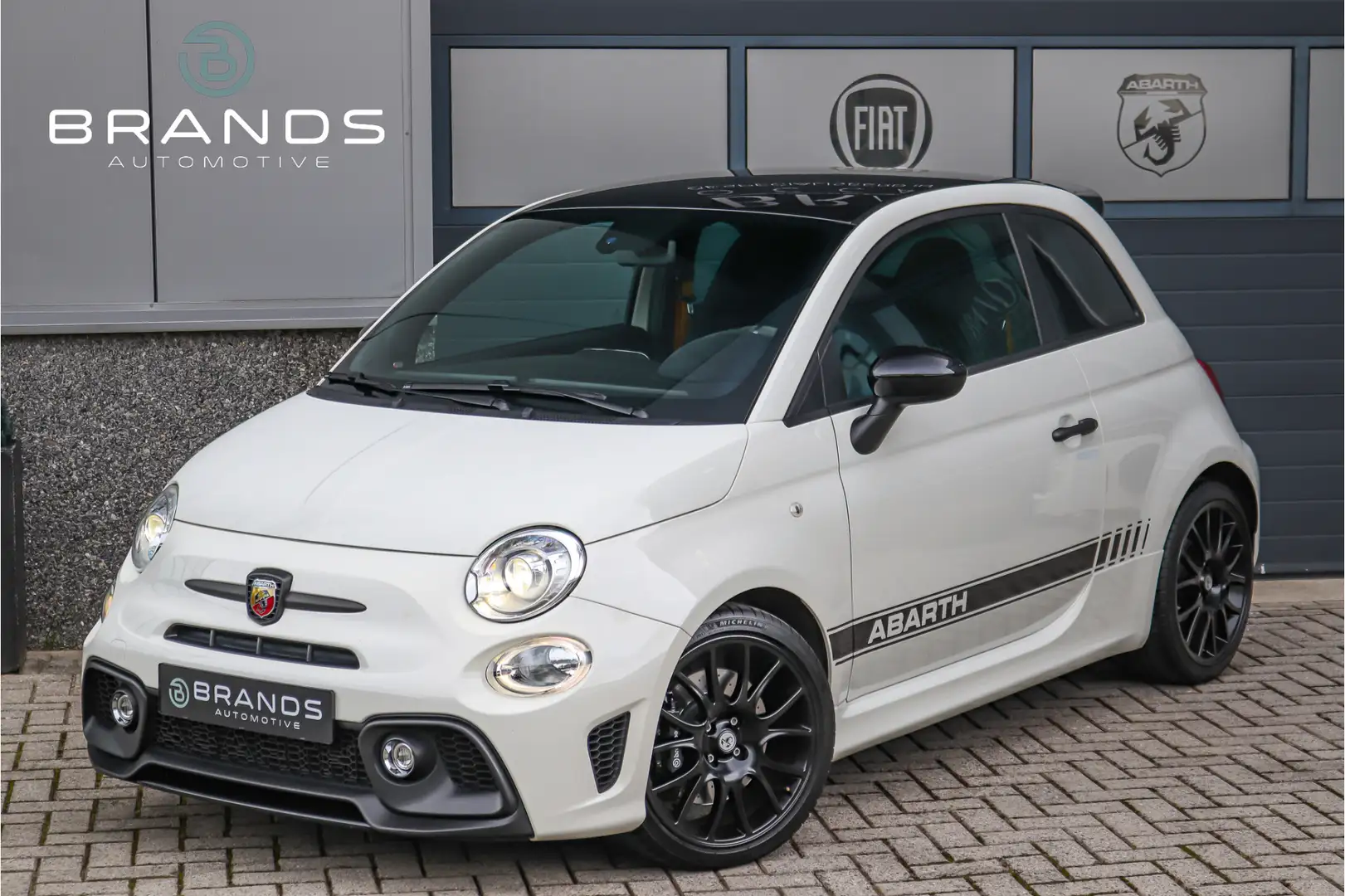 Abarth 595 Competizione 1.4 T-Jet 70th Beats Xenon Sabelt Uniek Garantie Weiß - 1