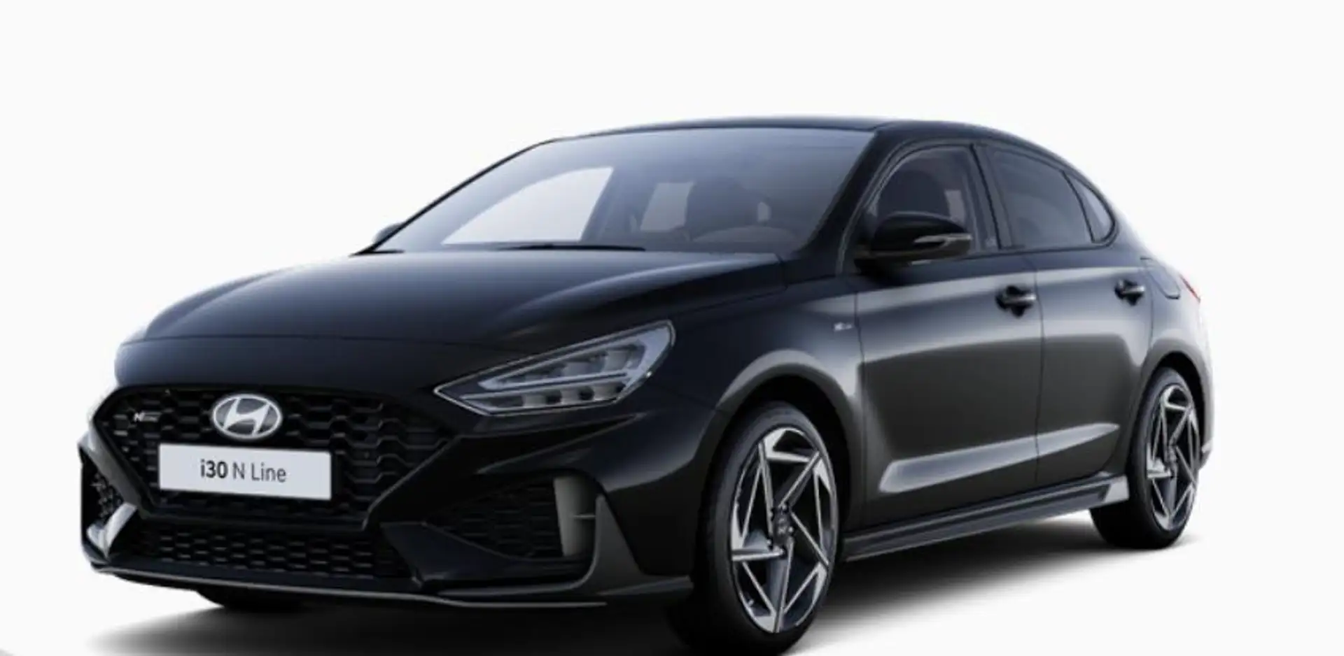 Hyundai i30 N Line FL Fastback 1.5 T-GDI 103kW DCT7 103 kW ... Schwarz - 1