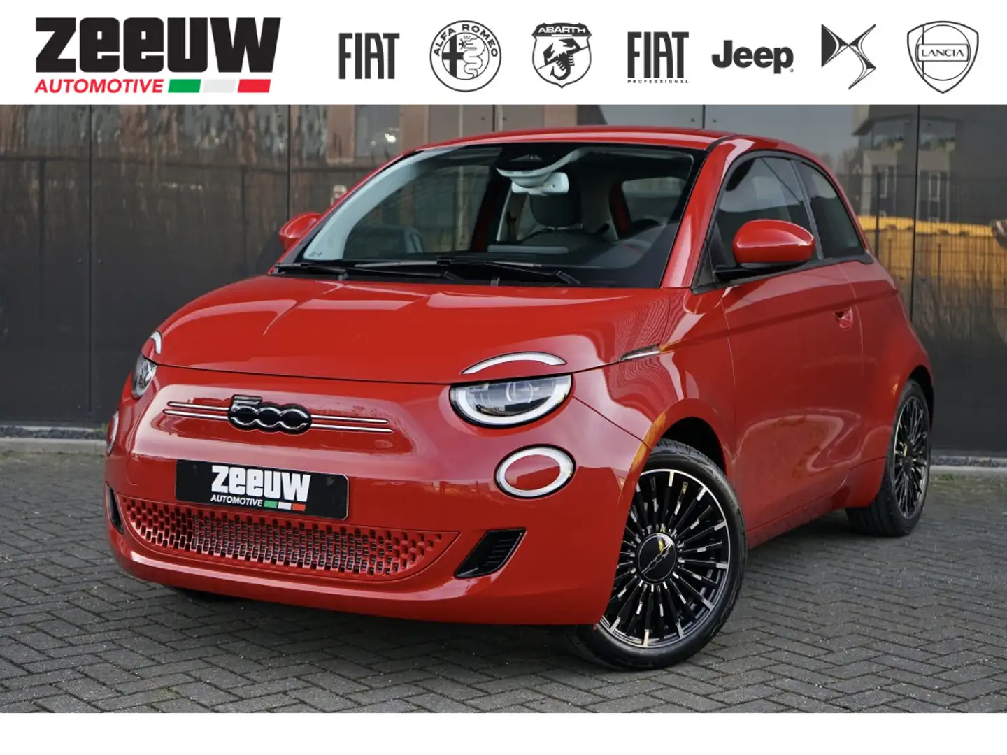 Fiat 500e Icon | Comfort | 17" | Rood - 1