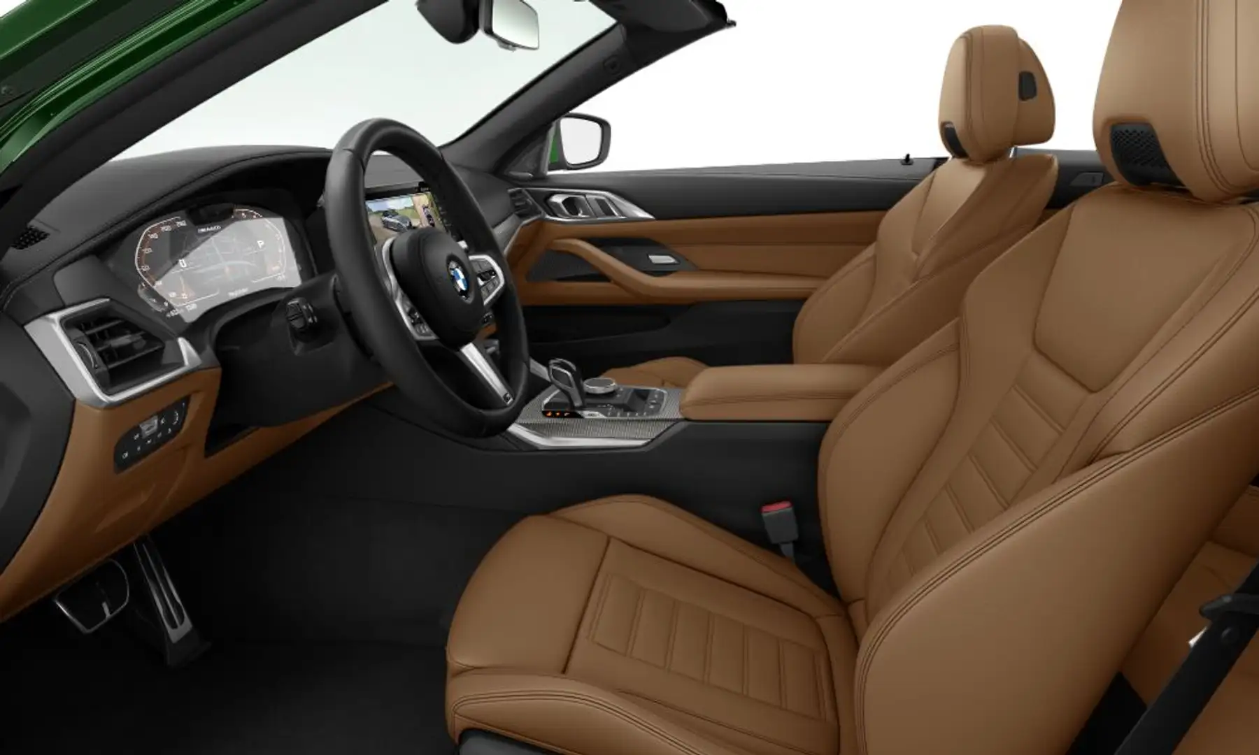 BMW 440 4 Serie M440i xDrive High Executive Cabrio Grün - 2