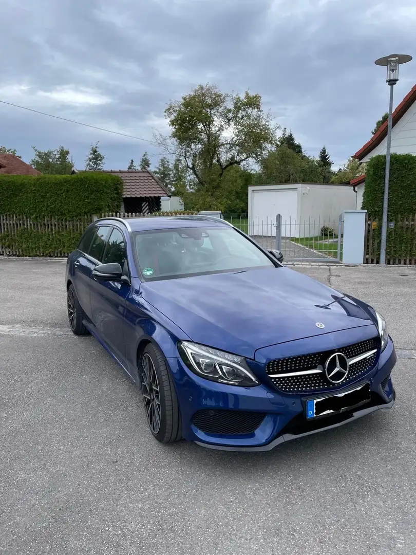 Mercedes-Benz C 43 AMG 4Matic T 9G-TRONIC Kék - 2
