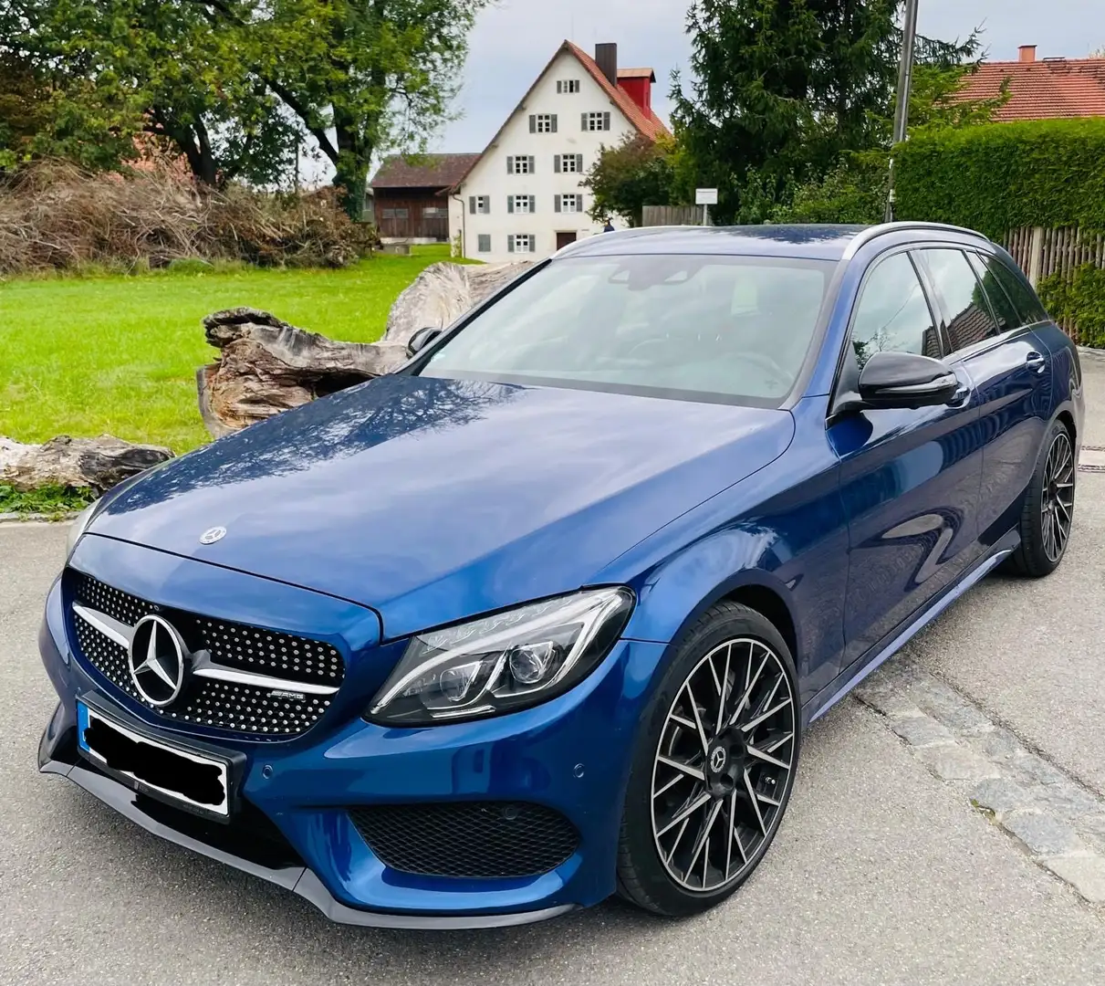 Mercedes-Benz C 43 AMG 4Matic T 9G-TRONIC Kék - 1