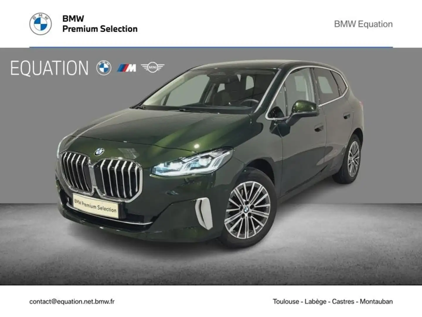 BMW 220 220i 170ch Luxury DKG7 Vert - 1