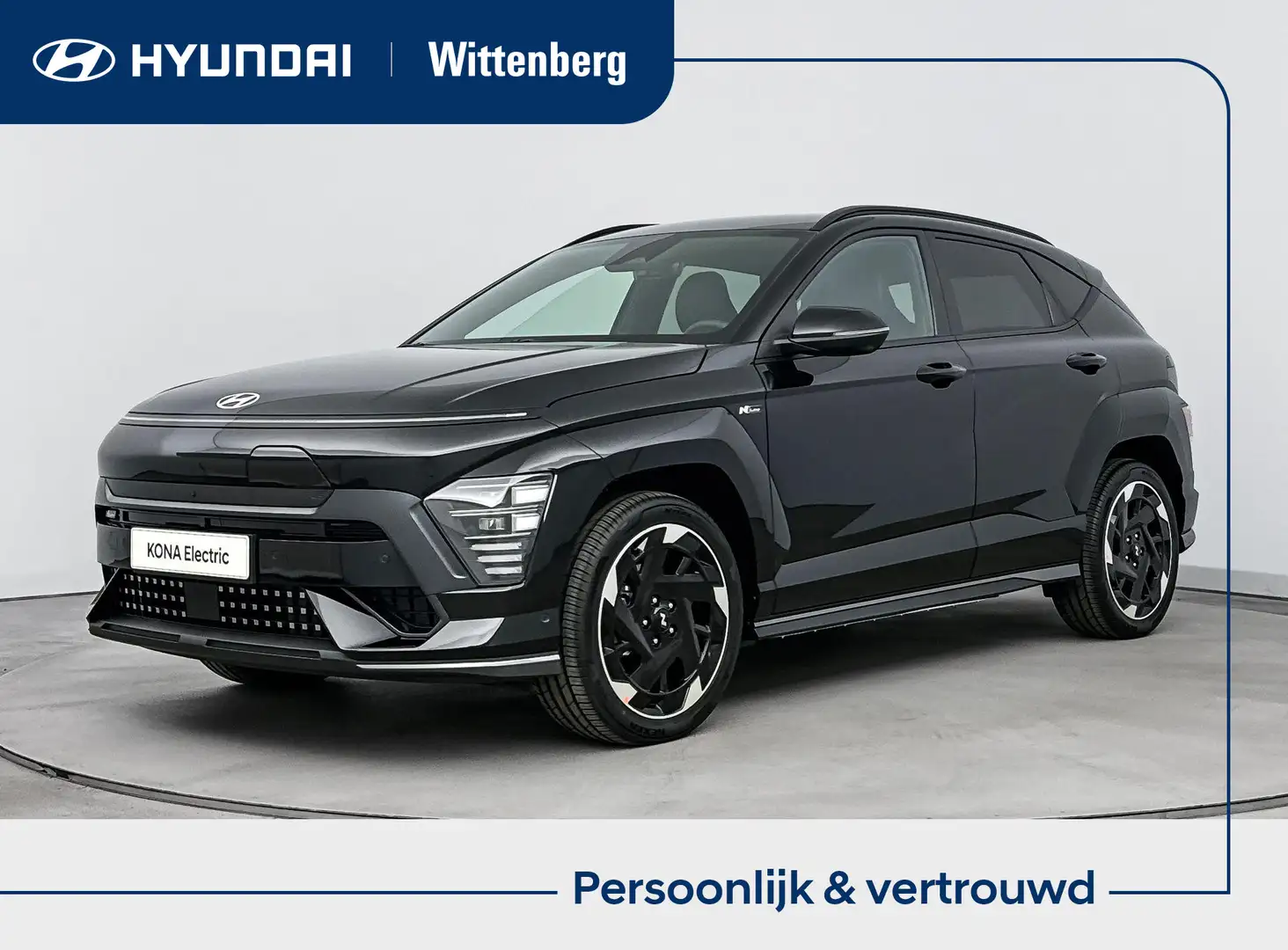 Hyundai KONA Electric N Line 65.4 kWh Zwart - 1