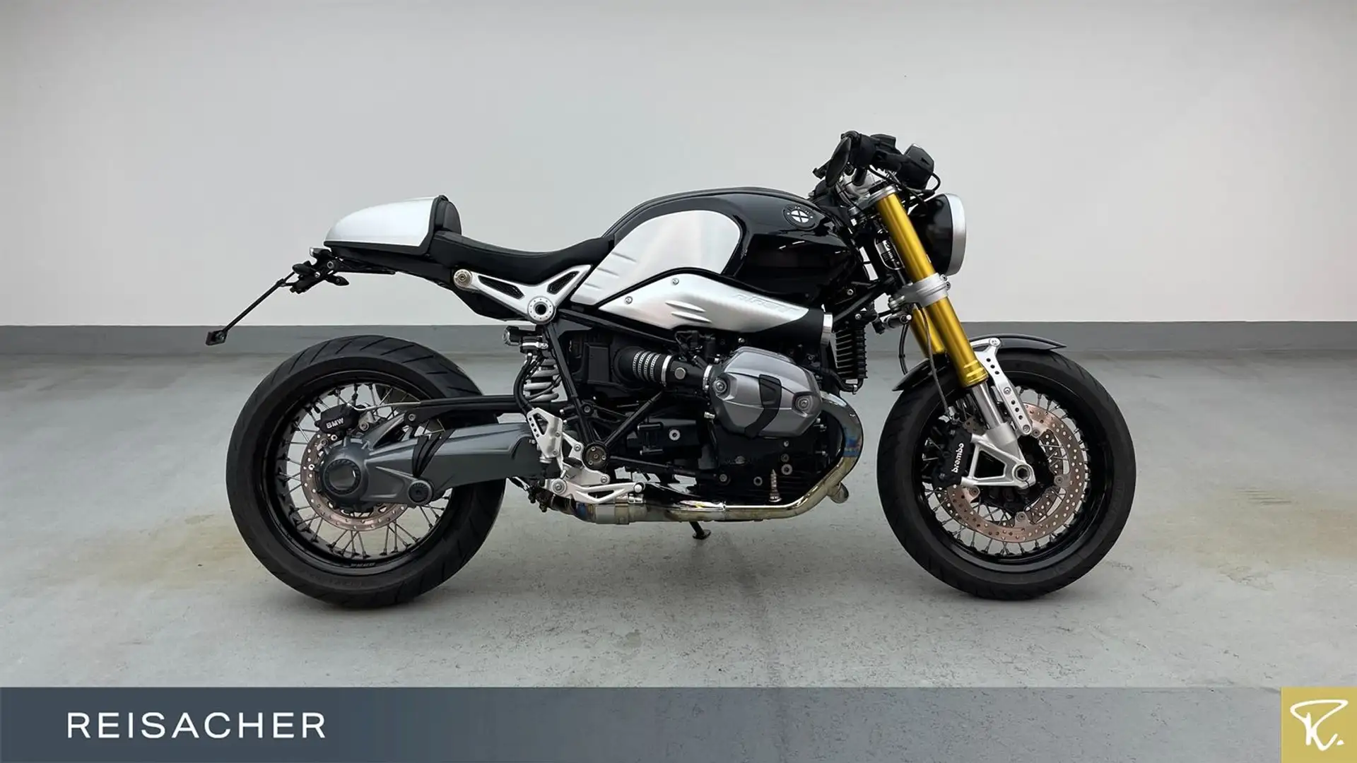 BMW R nineT Rizoma uvm. Grau - 2