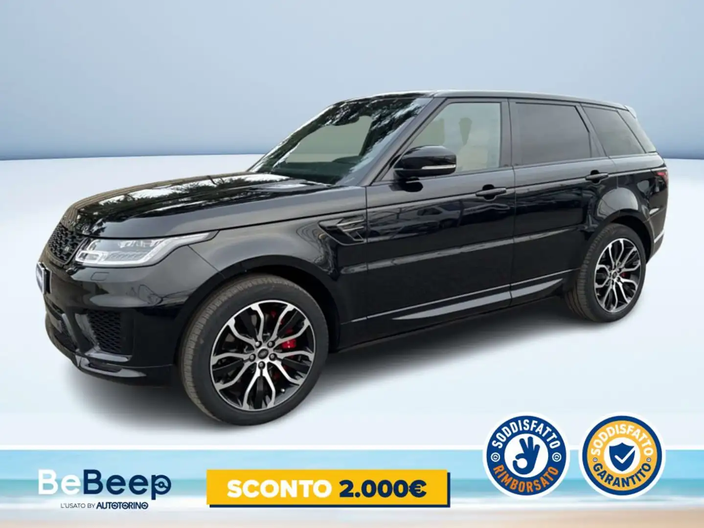 Land Rover Range Rover Sport 2.0 SI4 PHEV HSE DYNAMIC 404CV A Nero - 1