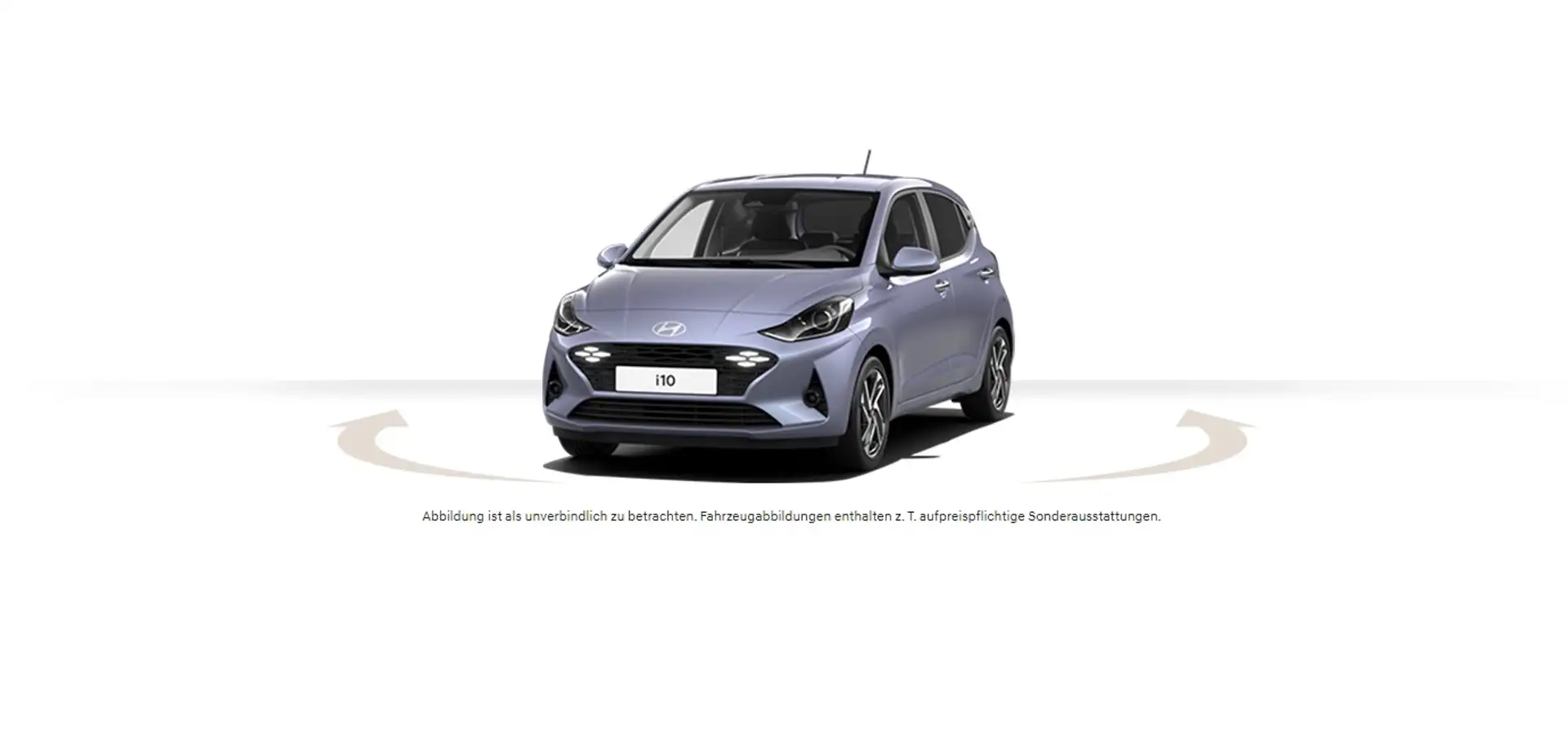 Hyundai i10 Trend 1.0 Parksensoren, Lenkradheizung Blau - 2