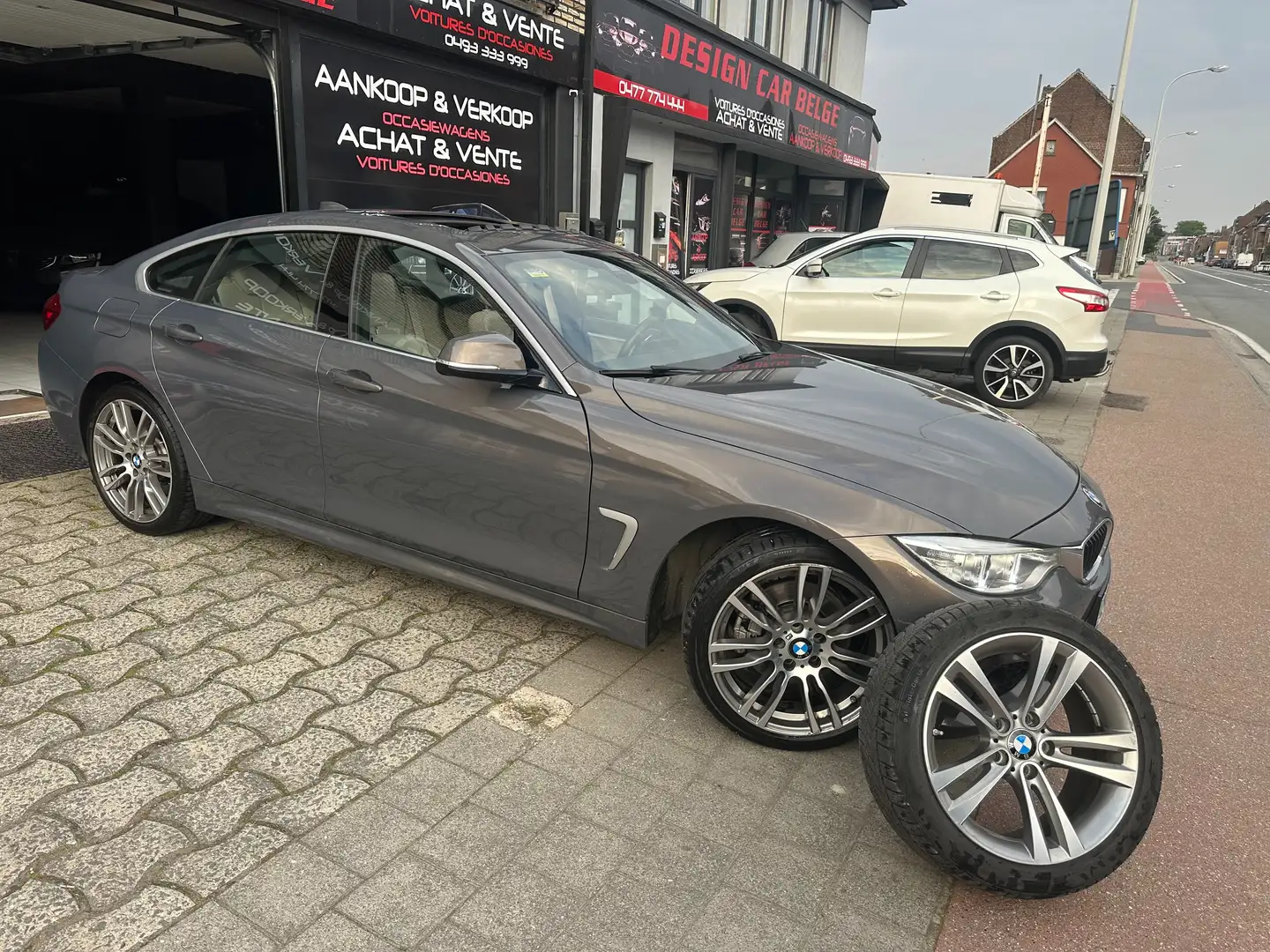 BMW 430 X Drive Pack M ALU Hiver*Carnet BMW Tva BTW 13636 Beige - 1