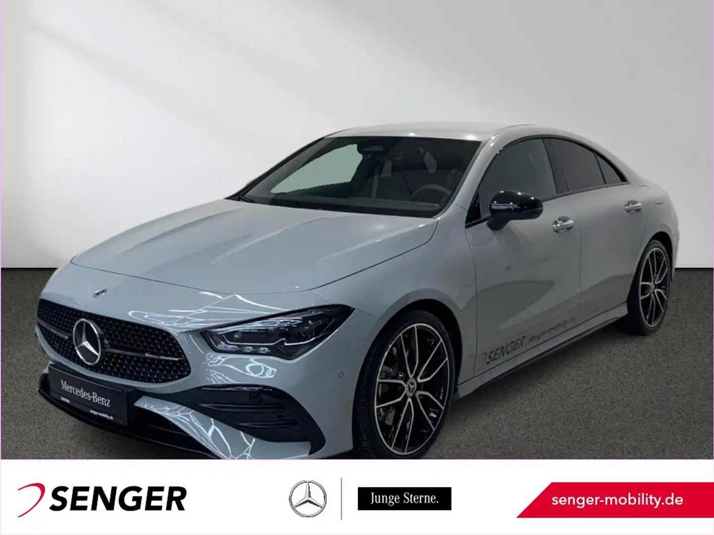 Mercedes-Benz CLA 200 d Coupé AMG Ambiente Kamera MBUX AHK Grau - 1