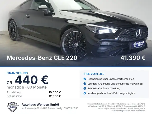 Mercedes-Benz CLE 220 d Coupe 9G T AMG Distronic/Kamera/Pano/L
